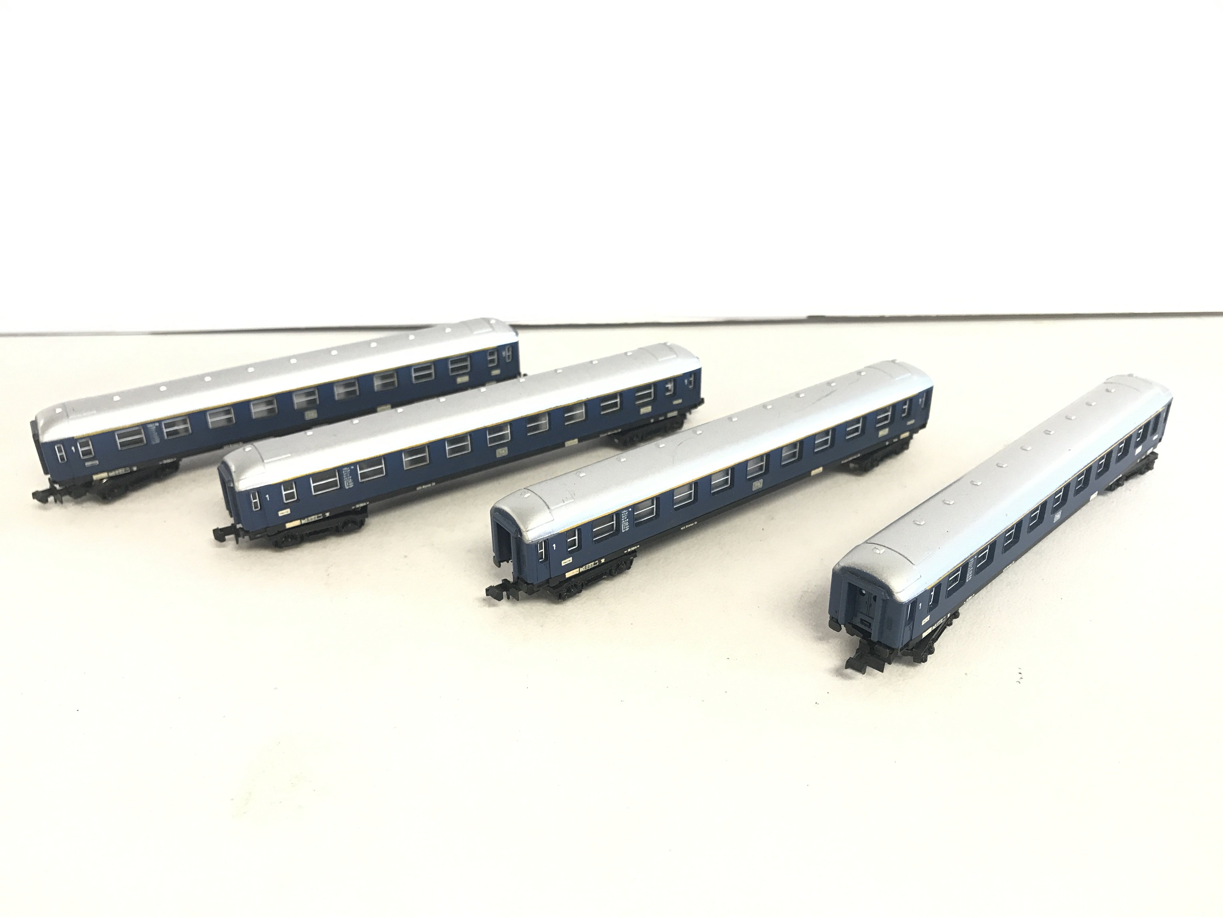 4 X Lima N Gauge DB German Passenger Coaches. No Reserve.