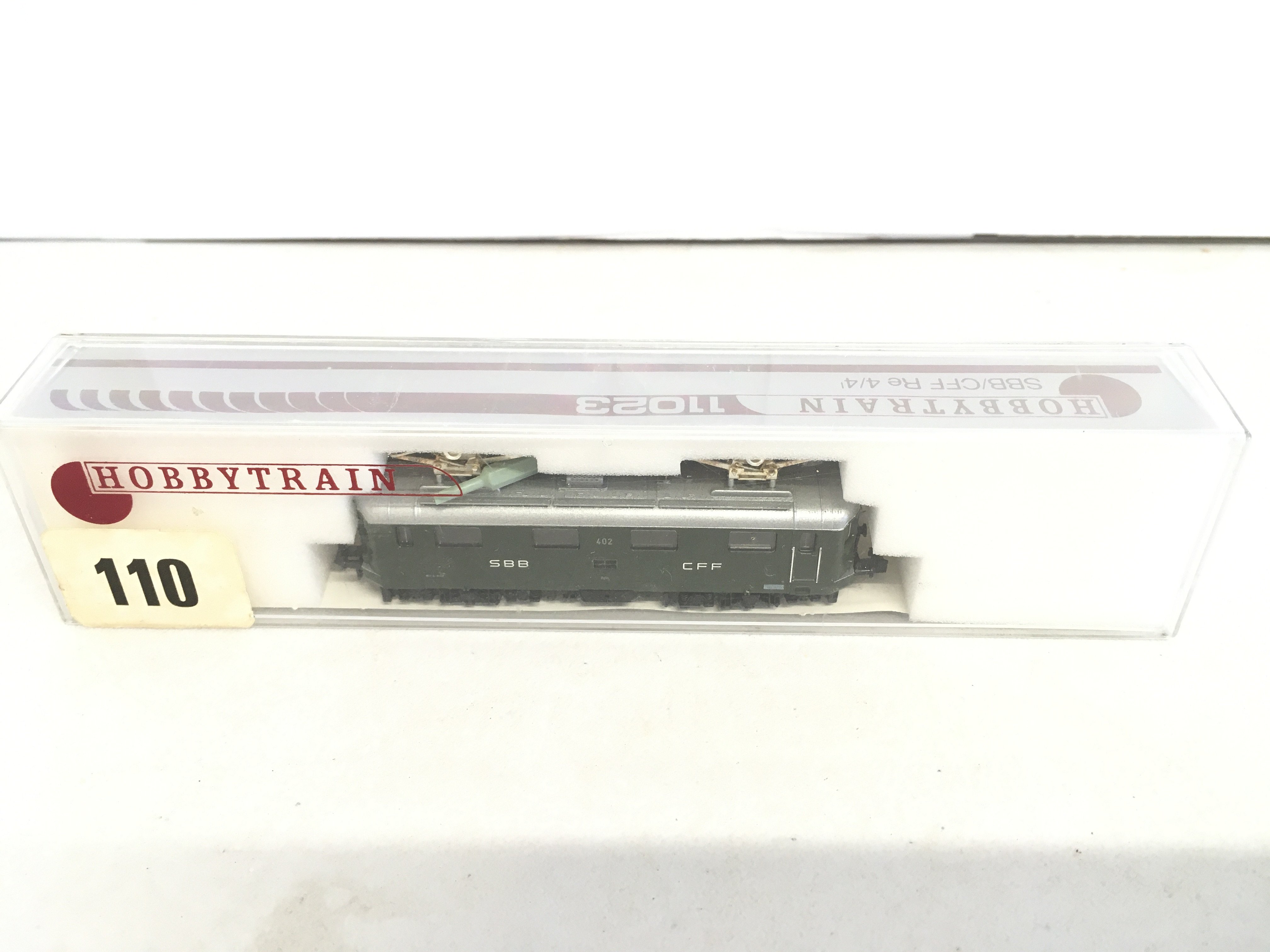 A Swiss Hobbytrain N Gauge Class Re 4/4 in Original Box.