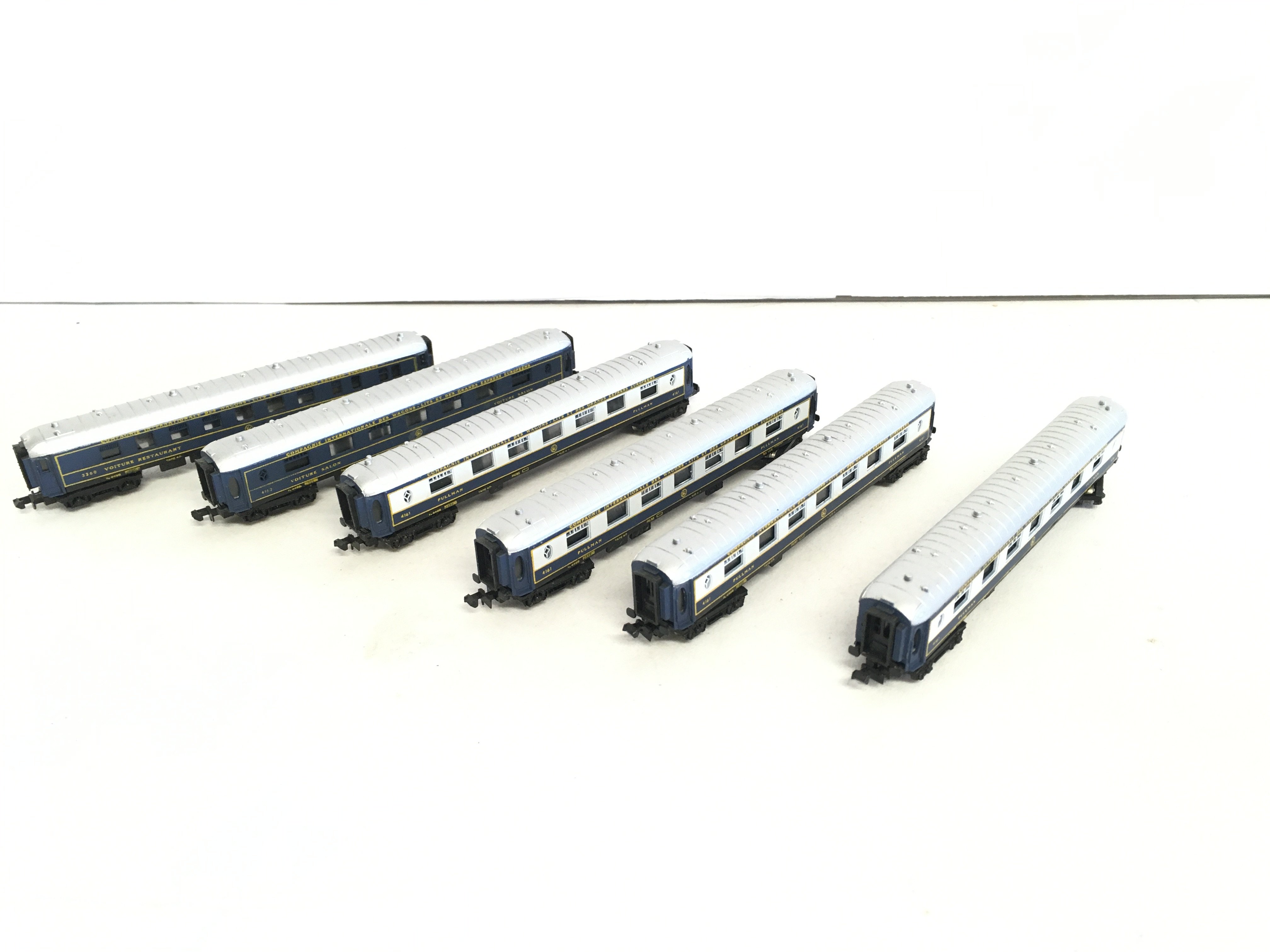 6 Lima N Gauge International Wagon Lits. No Reserve.
