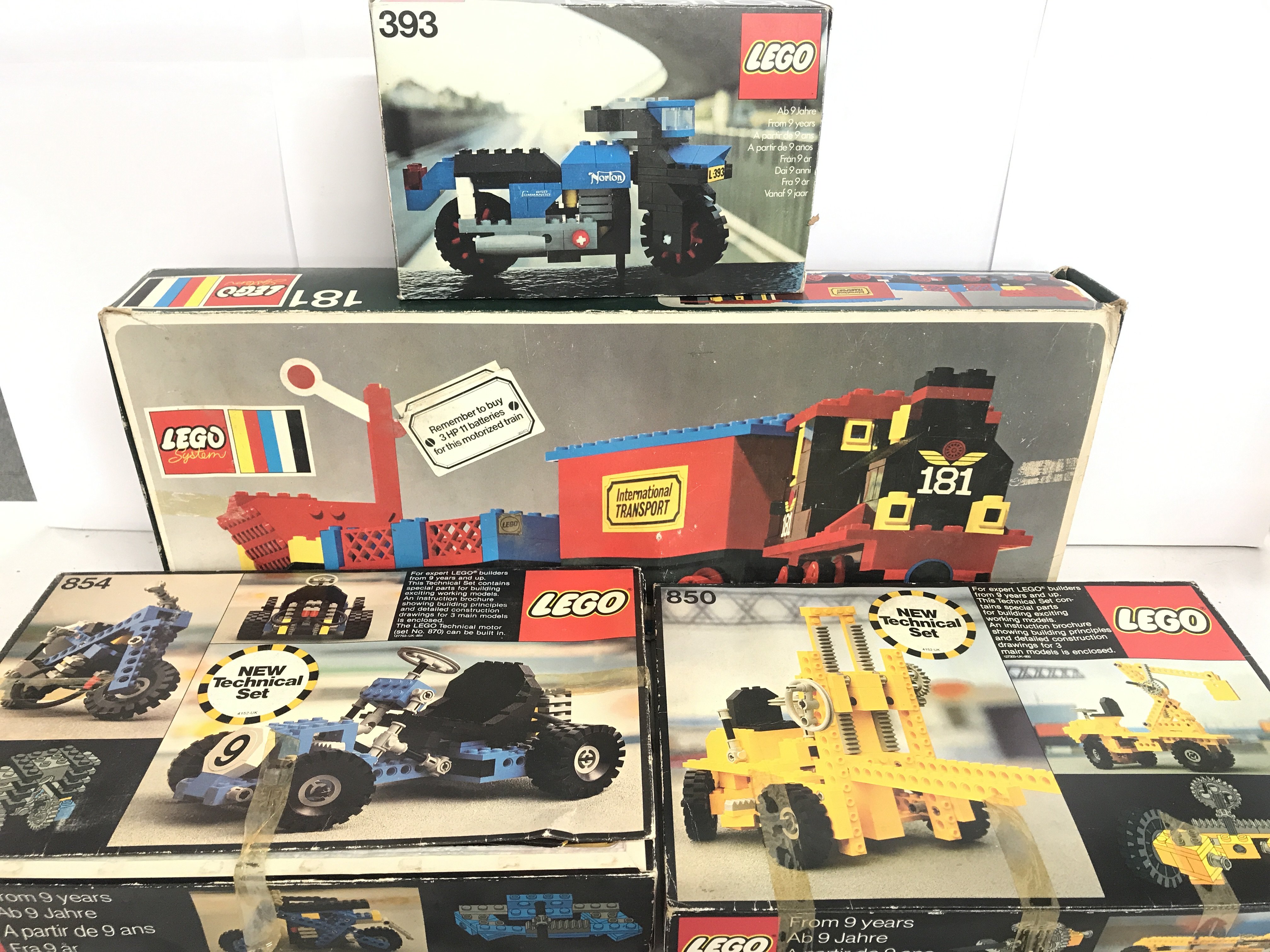 A Collection of Boxed Vintage Lego. No Reserve.