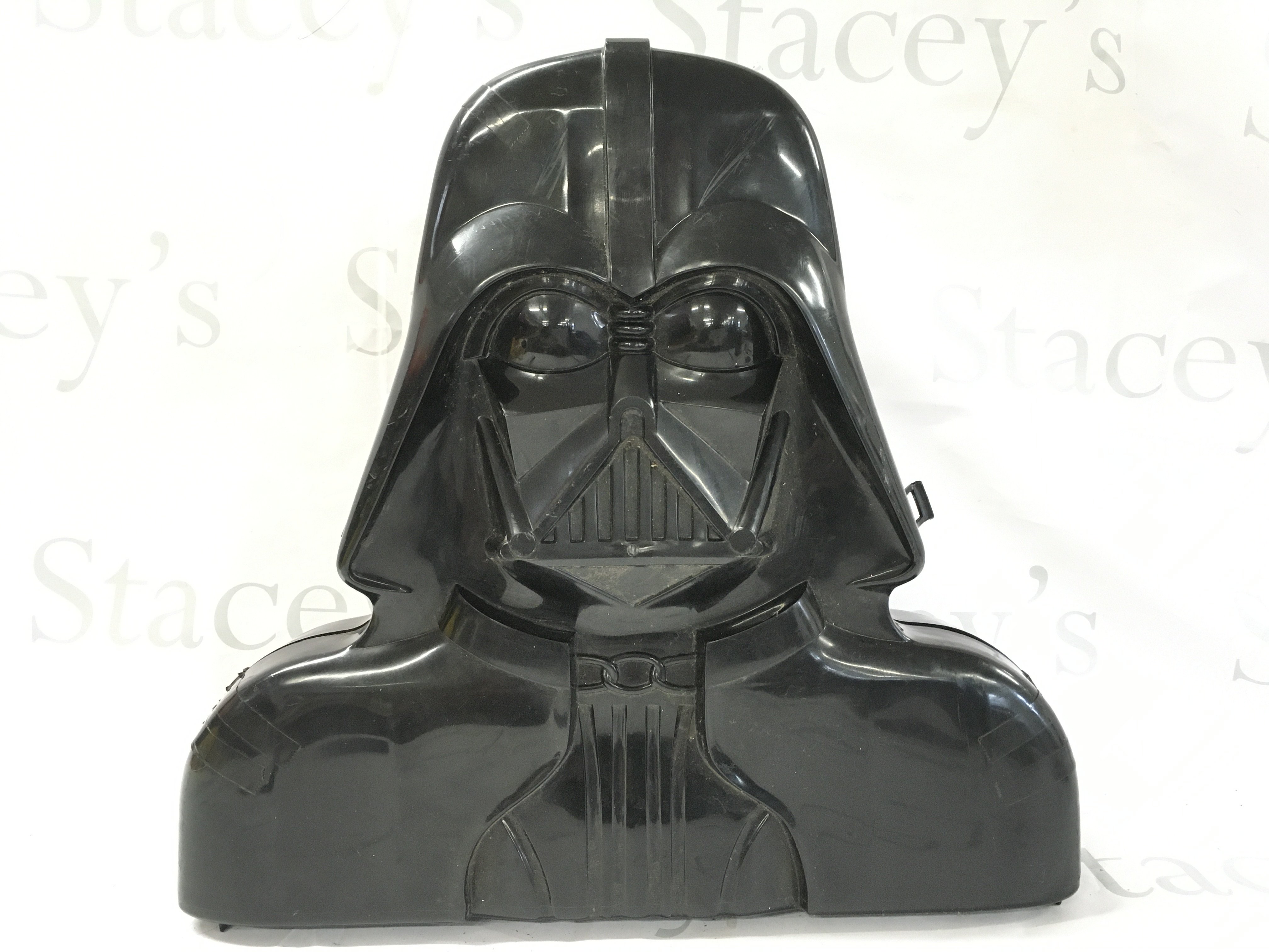 A Vintage Star Wars Darth Vader Carry Case Includes Vintage Star Wars Action Force And The A-Team Figures.