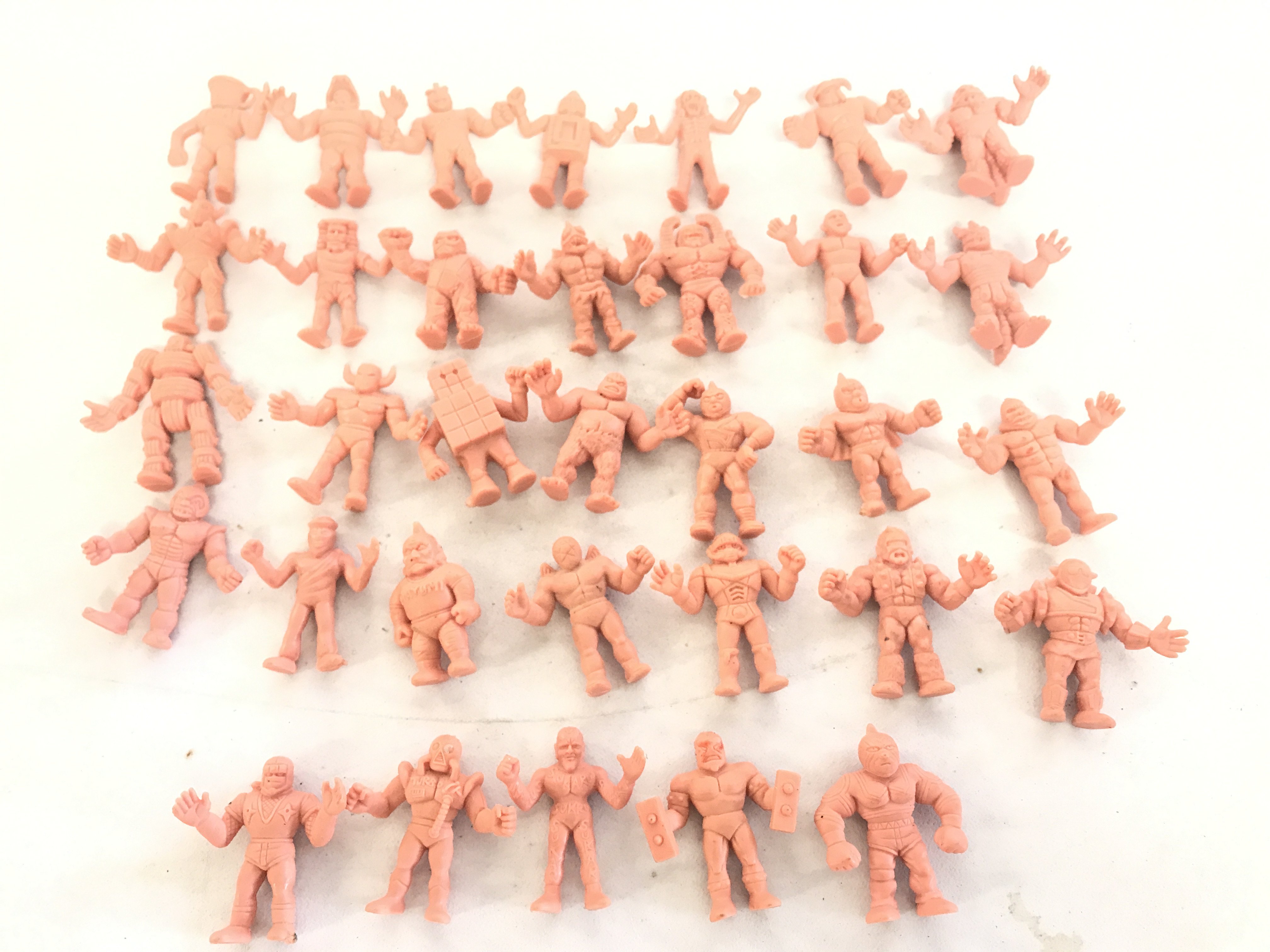 A Collection Of Muscle Men Figures. No Reserve.