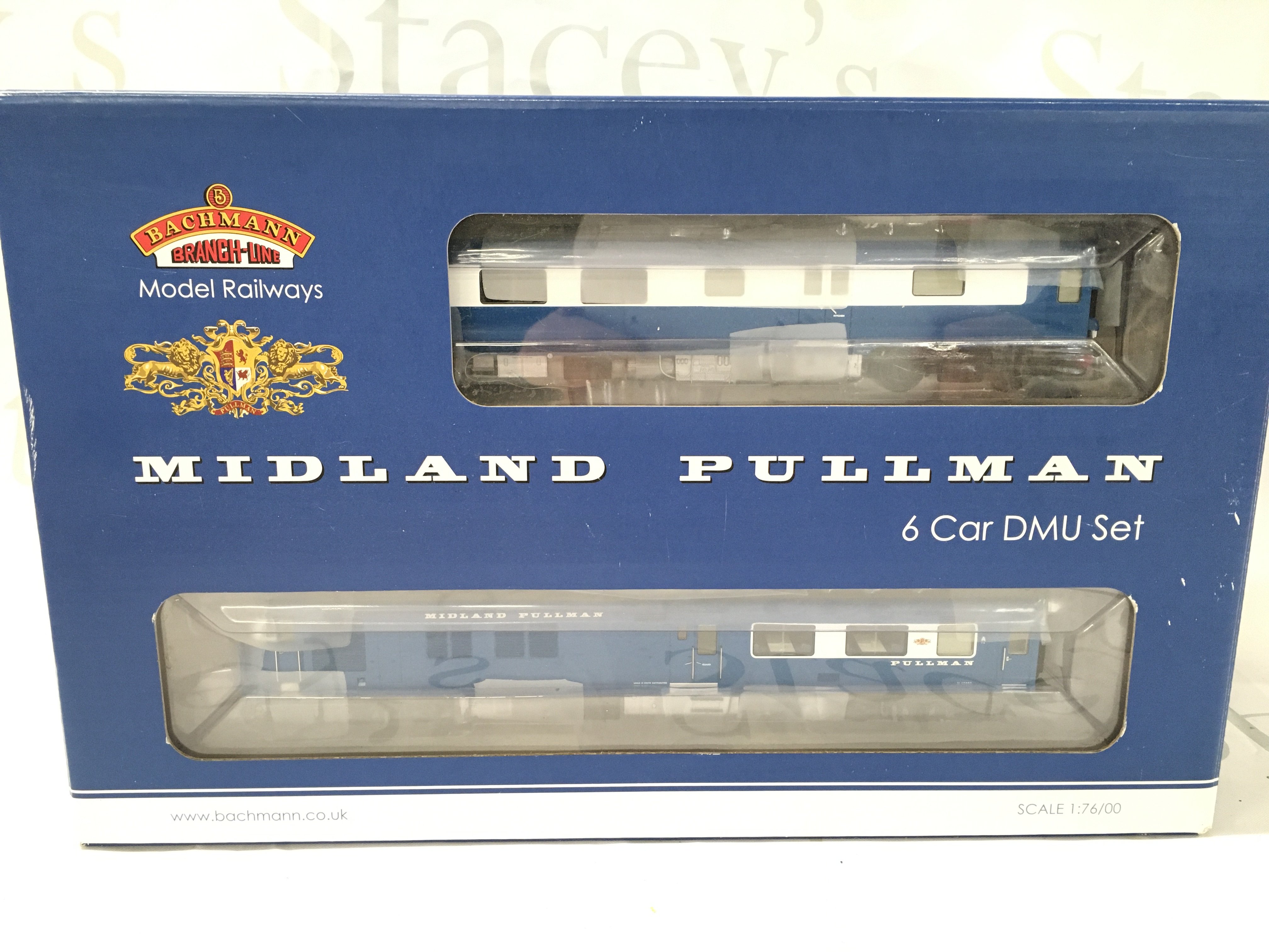 A Boxed Bachmann 00 Gauge Midland Pullman 6 Car Set. #31-255DC. DCC.