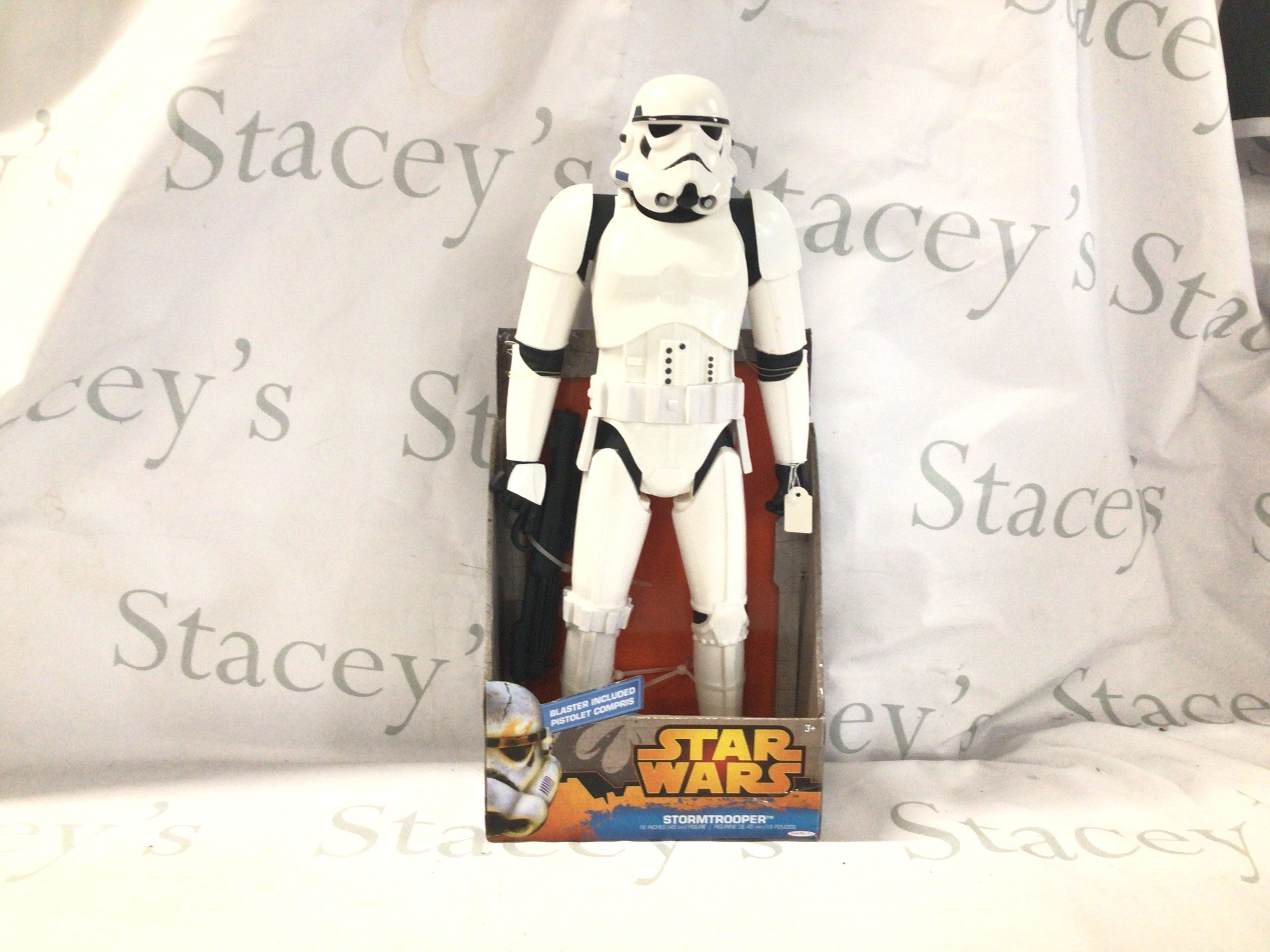 Star Wars large 18 inch boxed Jakks figure featuring a Stormtrooper.