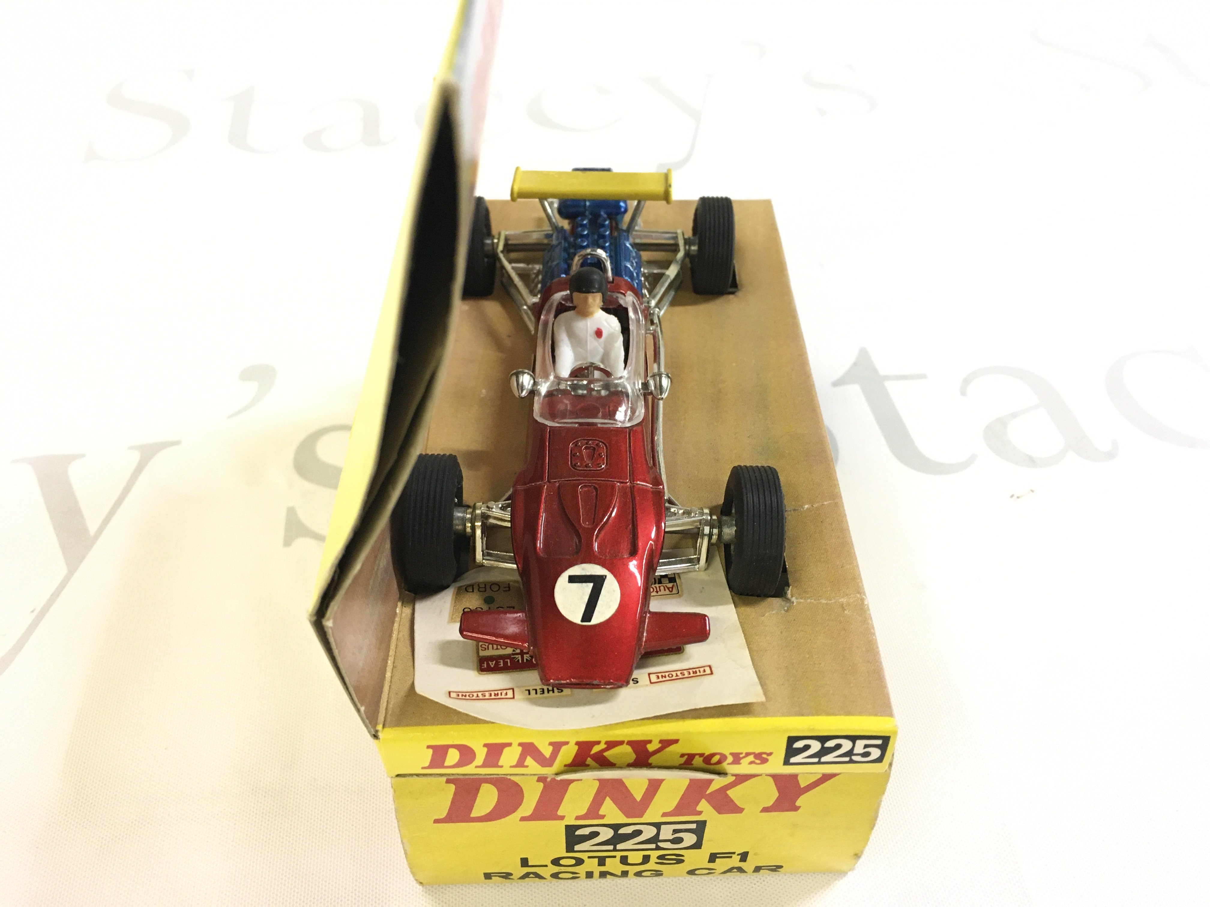 A Boxed Dinky Toys Lotus F1 Racing Car. #225.