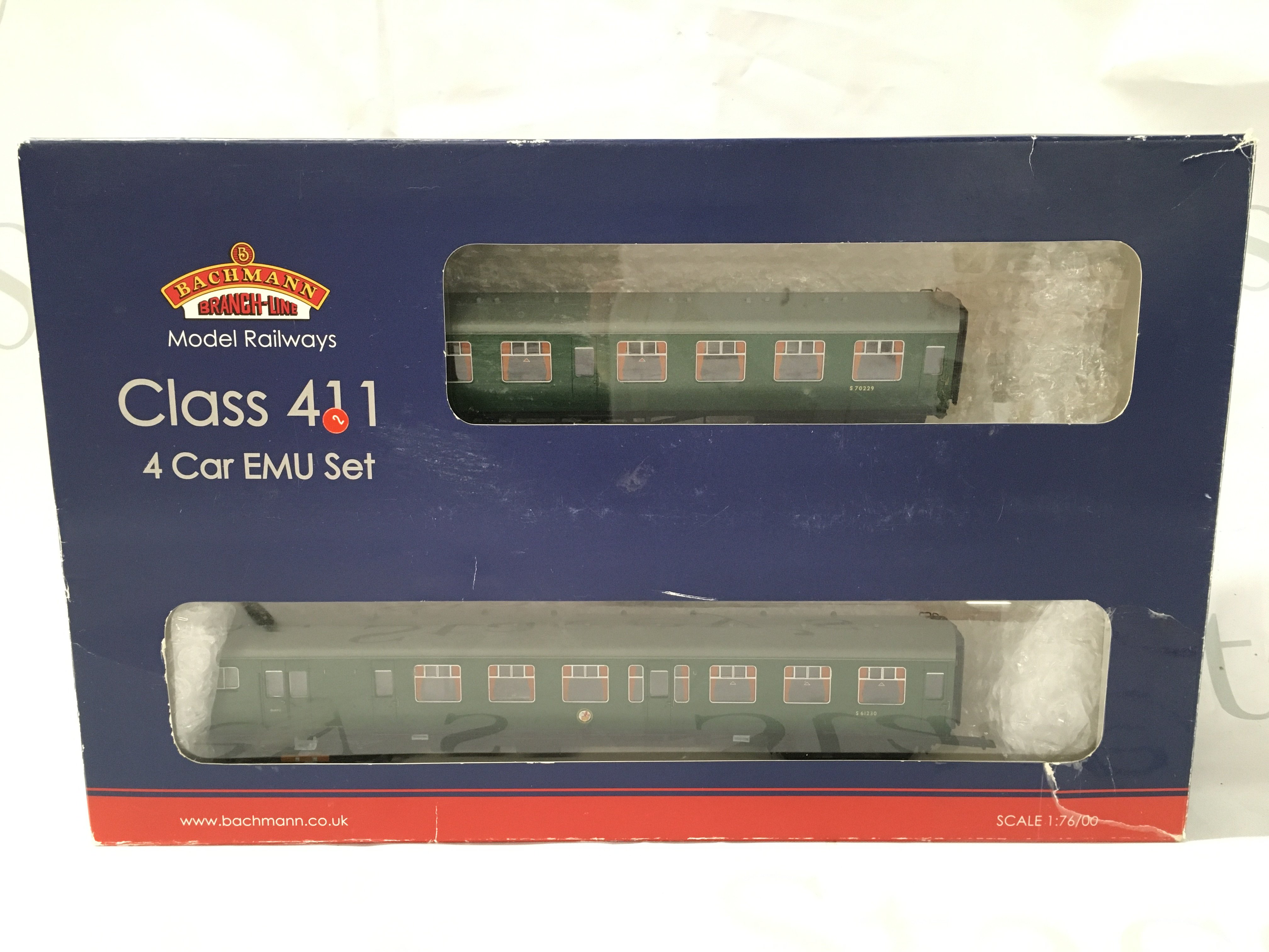 A Boxed 00 Gauge Bachmann Class 412 4 Car EMU Set #31-425. DCC.