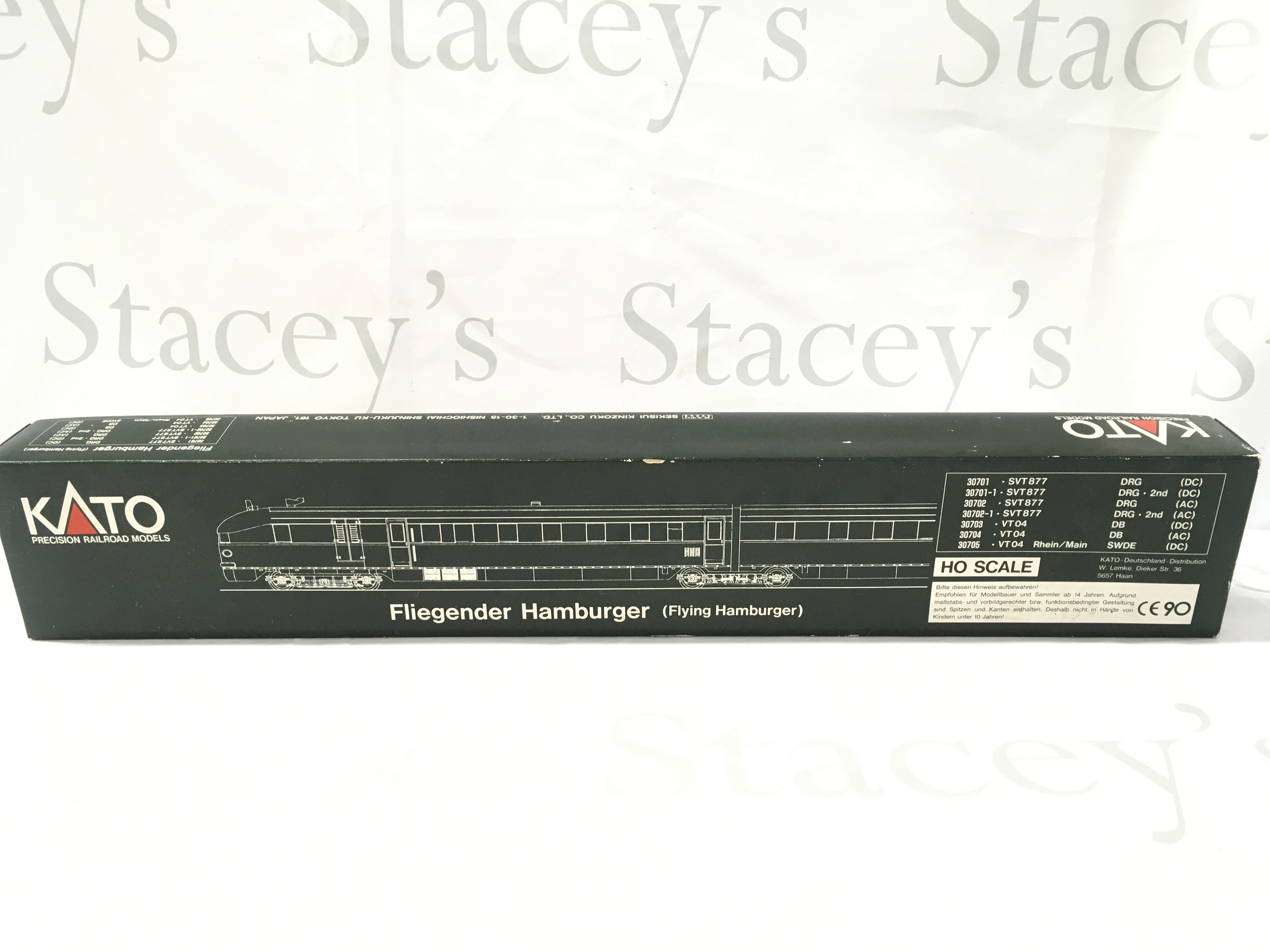 A Boxed Kato H0 Gauge Flying Hamburger Loco.