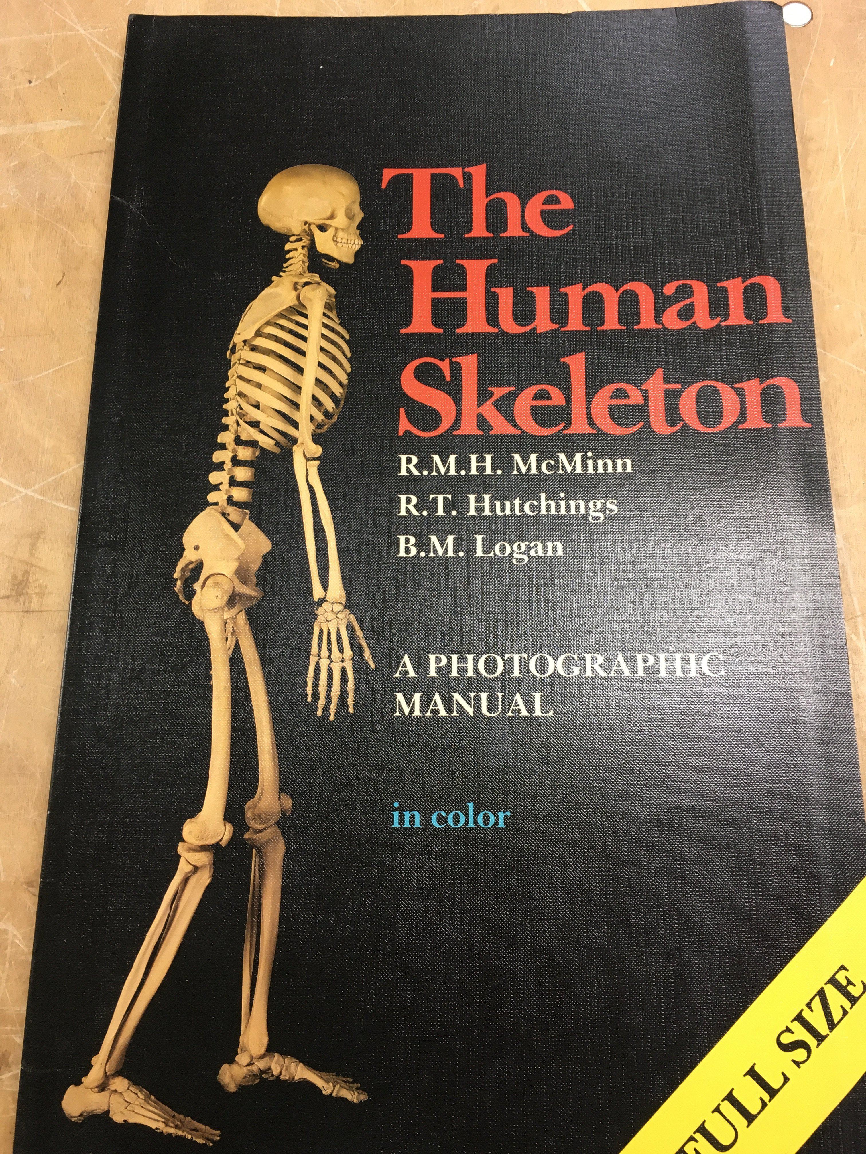 The Human Skeleton full size manual , R M H McMinn, R T Hutchins, R M Logan 1987. Postage category B