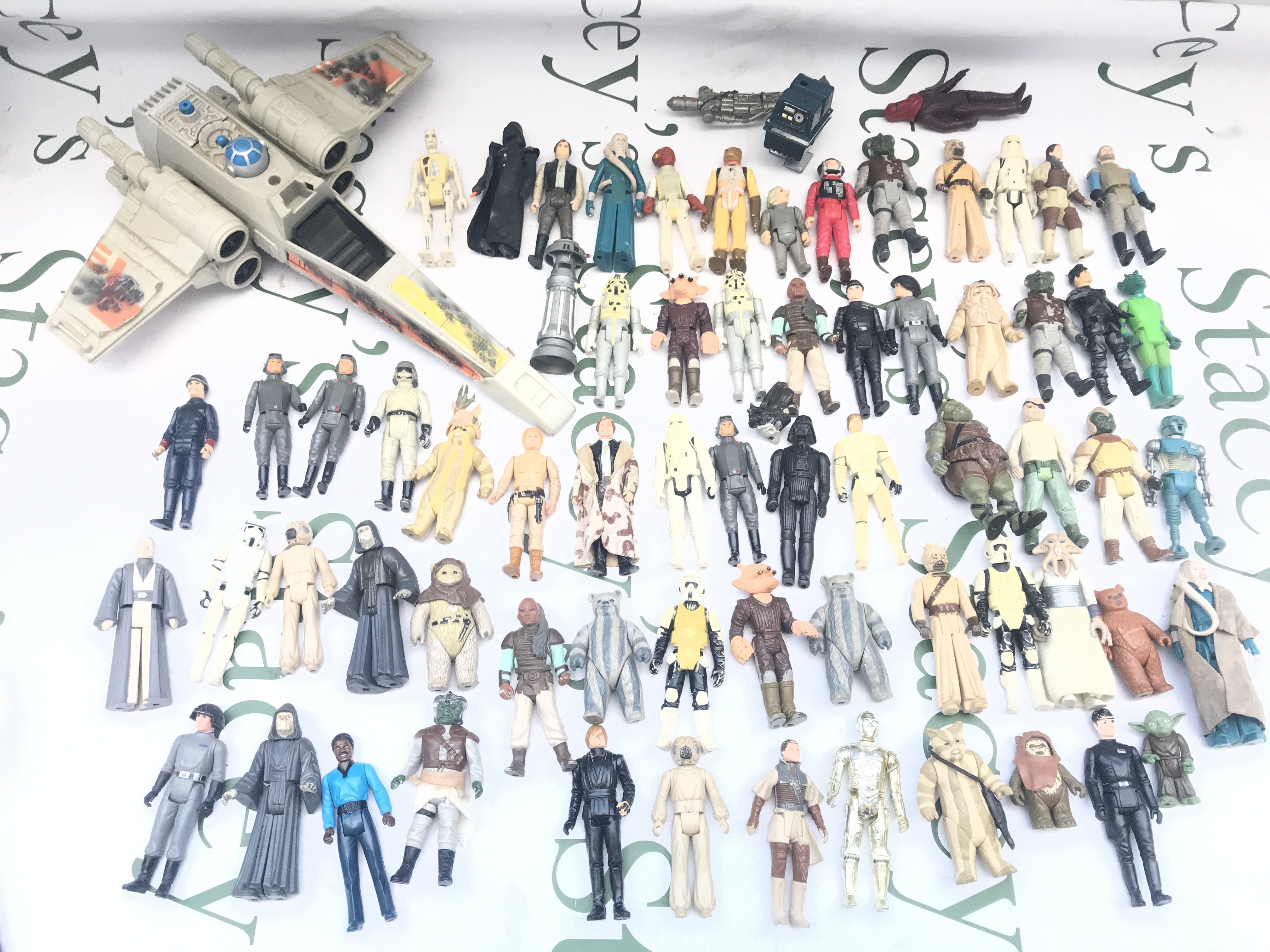A Collection Of Vintage Star Wars Figures. And Others.