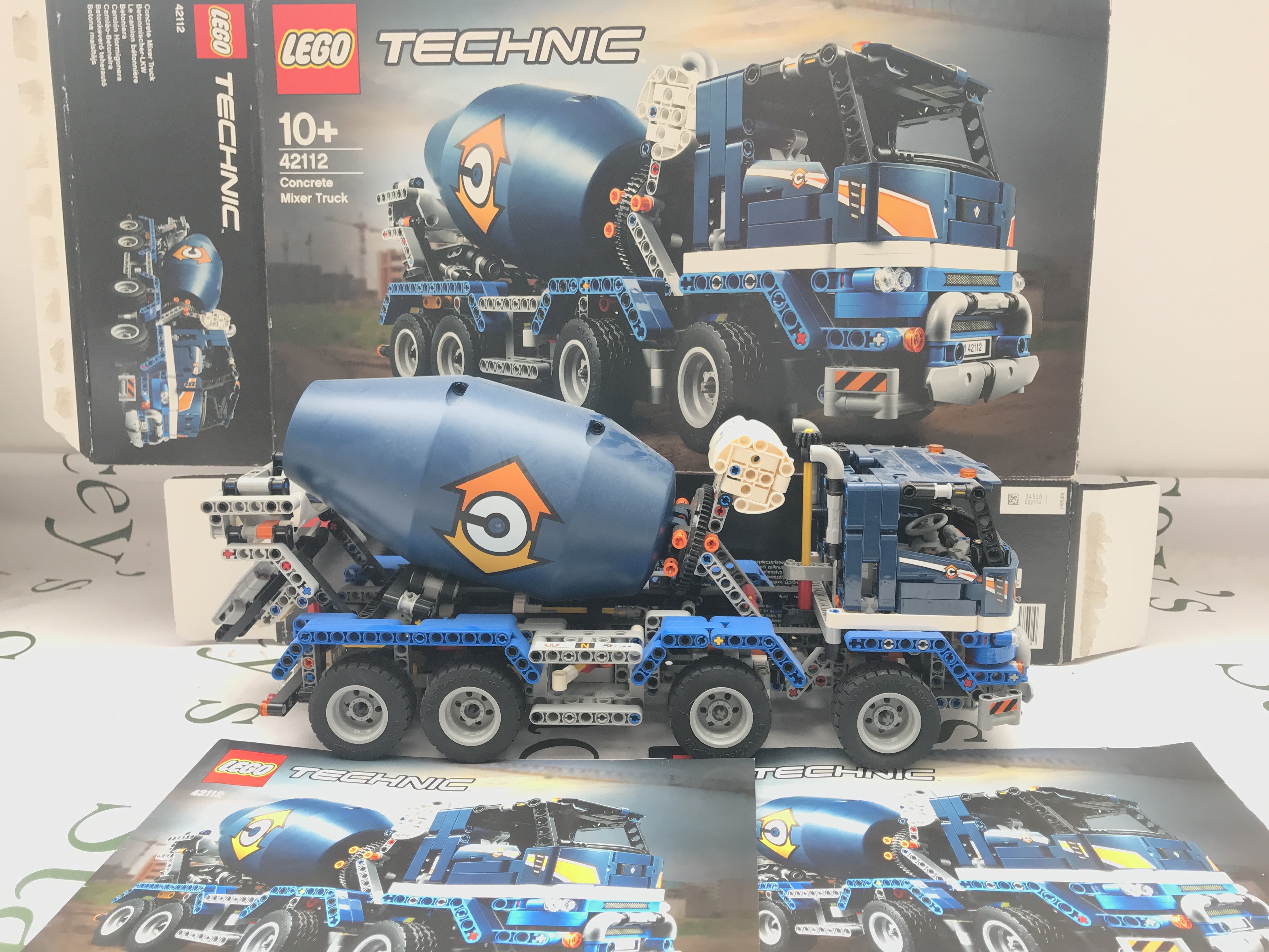 A Boxed Lego Concrete Truck #42112 With Box And Manual. Appears To Be Complete. This Lot Cannot Be Posted In House.