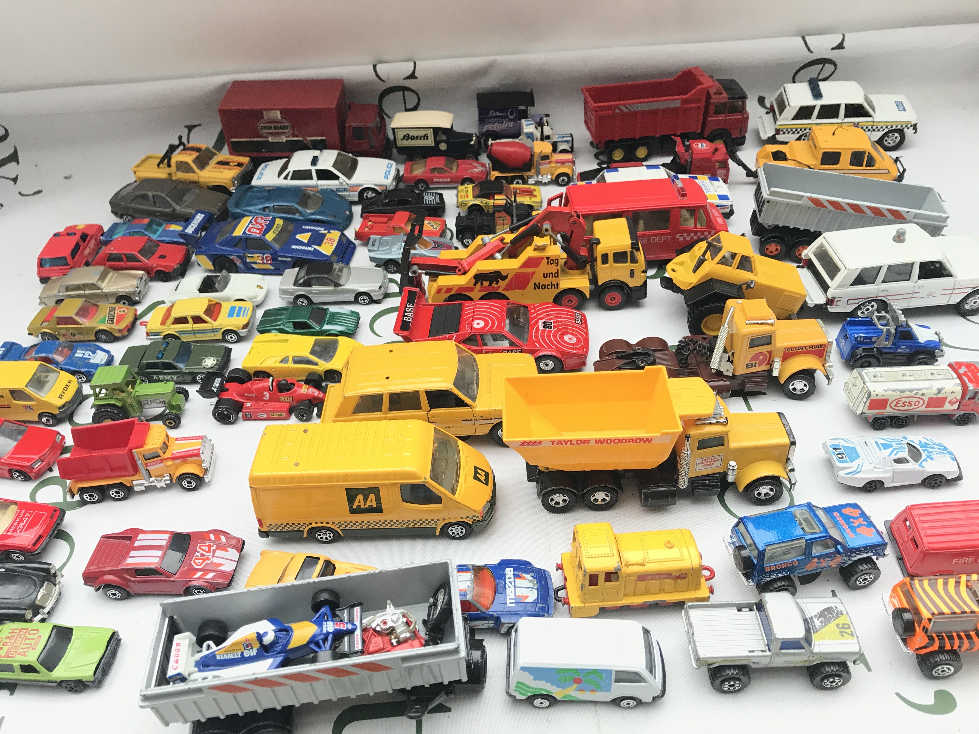 A Collection Of Playworn Diecast Including Matchbox. Corgi Etc. No Reserve.