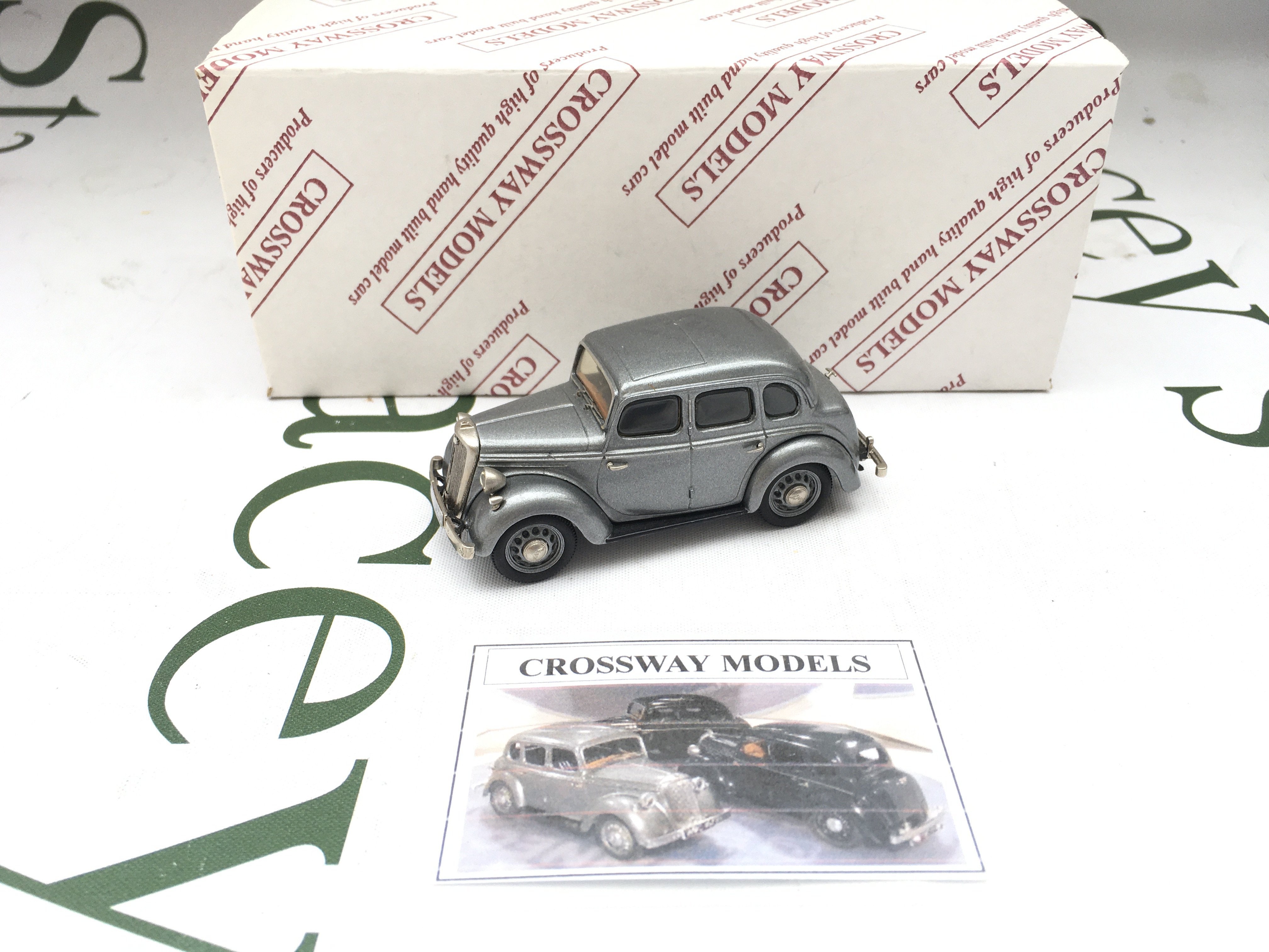 A Boxed Crossway Models Wolseley 8 Saloon. 1/43 Scale.