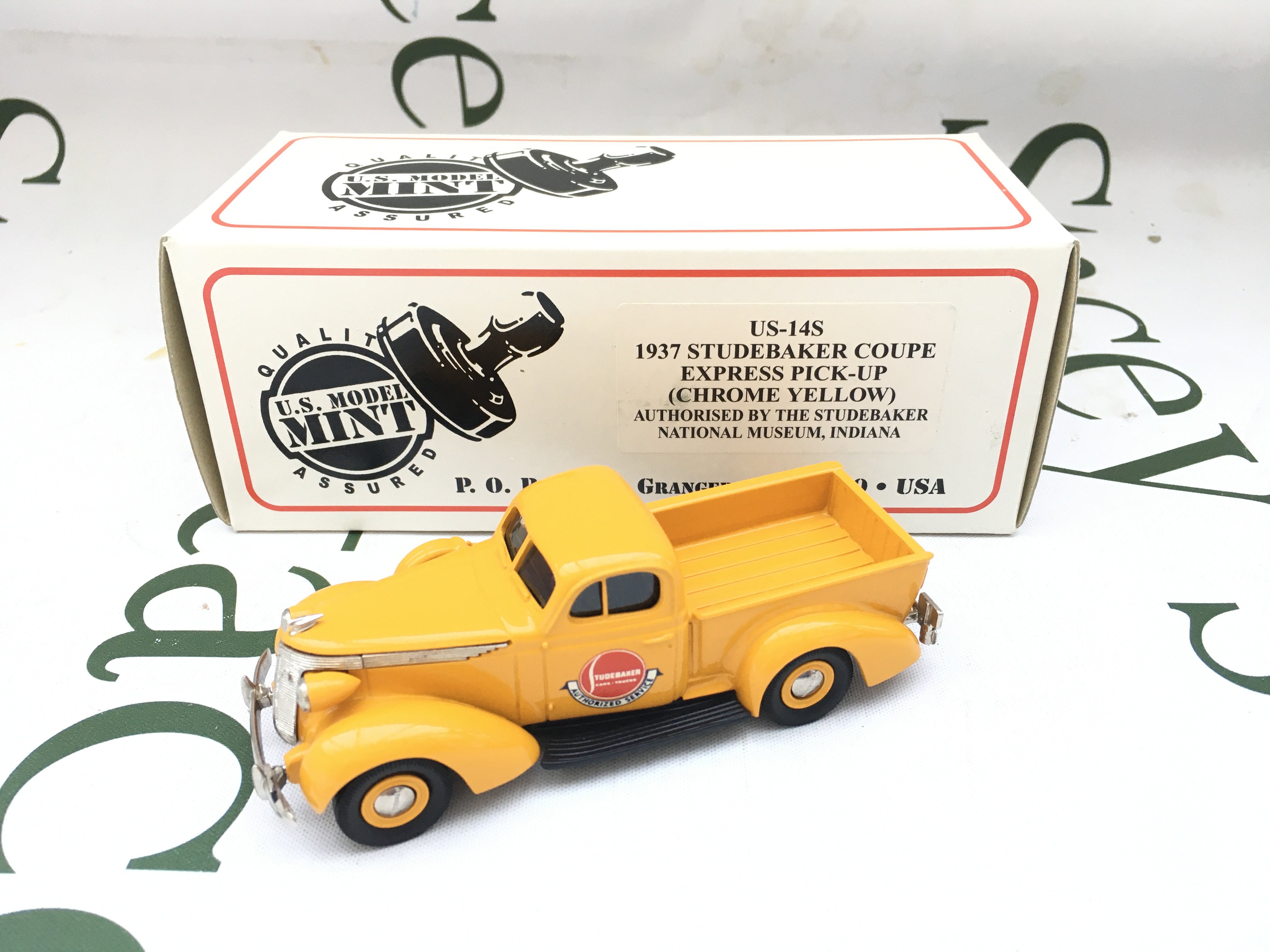 A Boxed Brooklin U.S. Model Of A 1937 Studebaker Coupe.1/43 Scale.