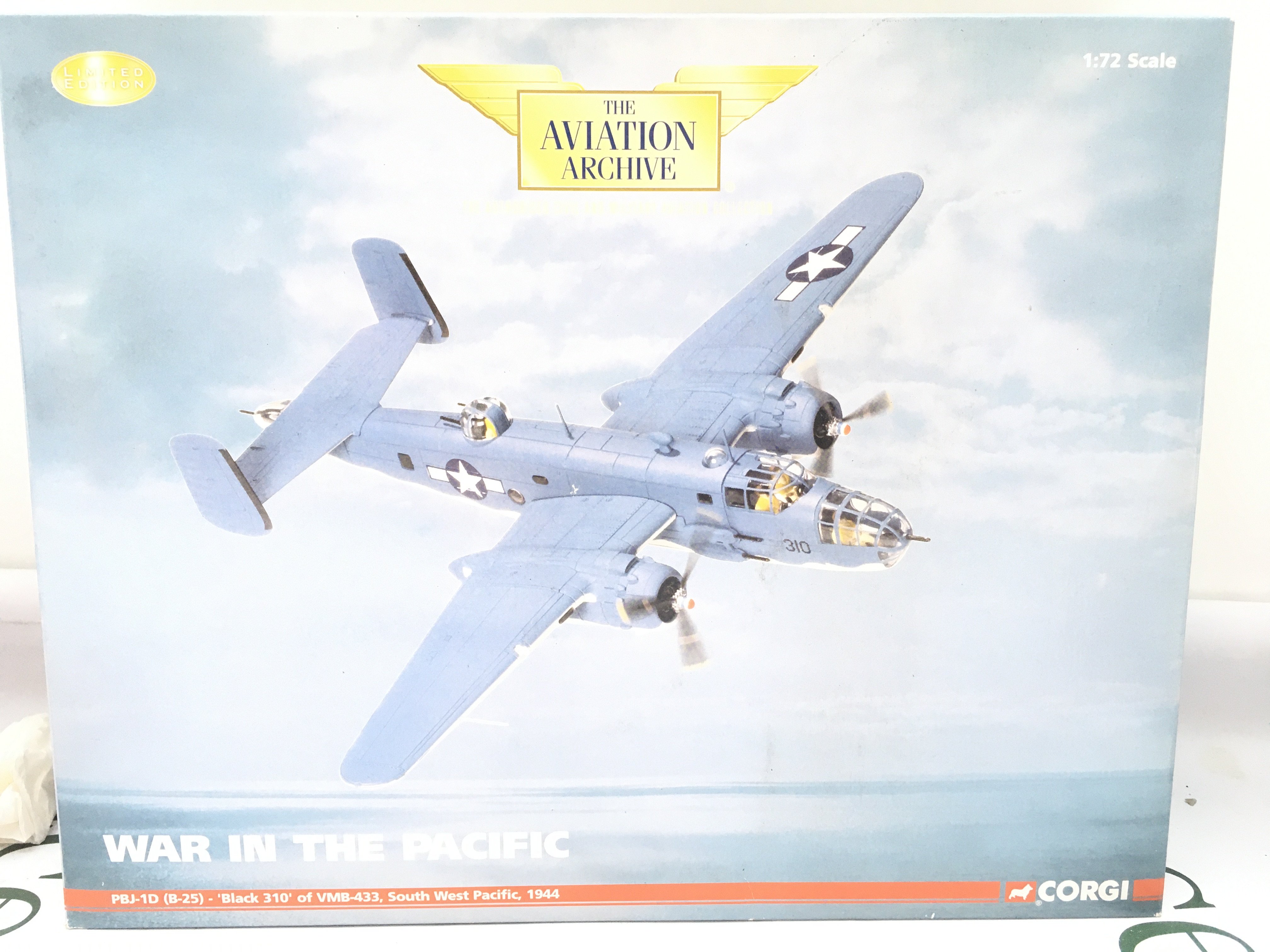 A Boxed Corgi Aviation Archive War In The Pacific PBJ-1D #AA35306.