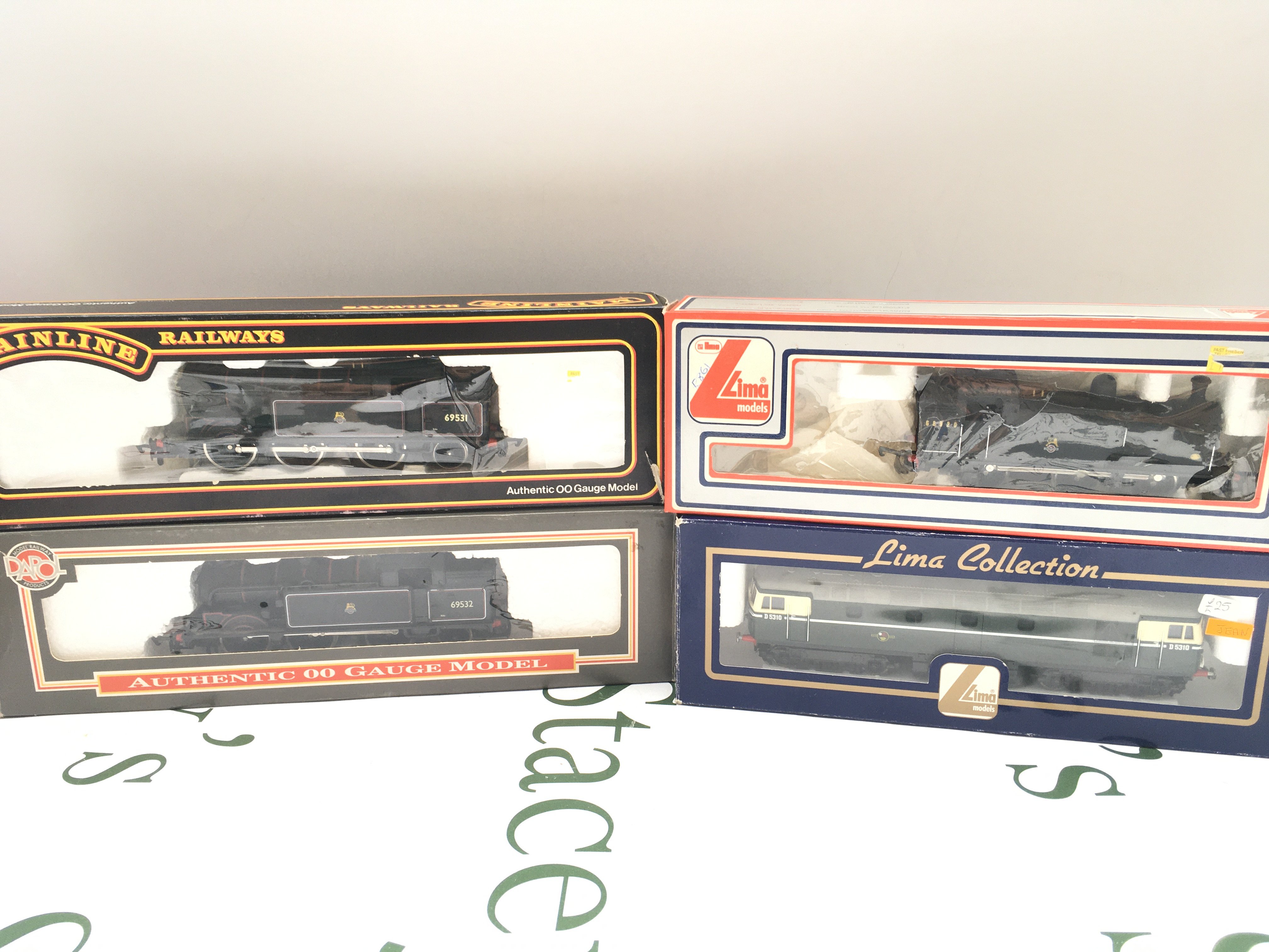 4 X Boxed 00 Gauge Locomotives including Lima. Dapol And Mainline.