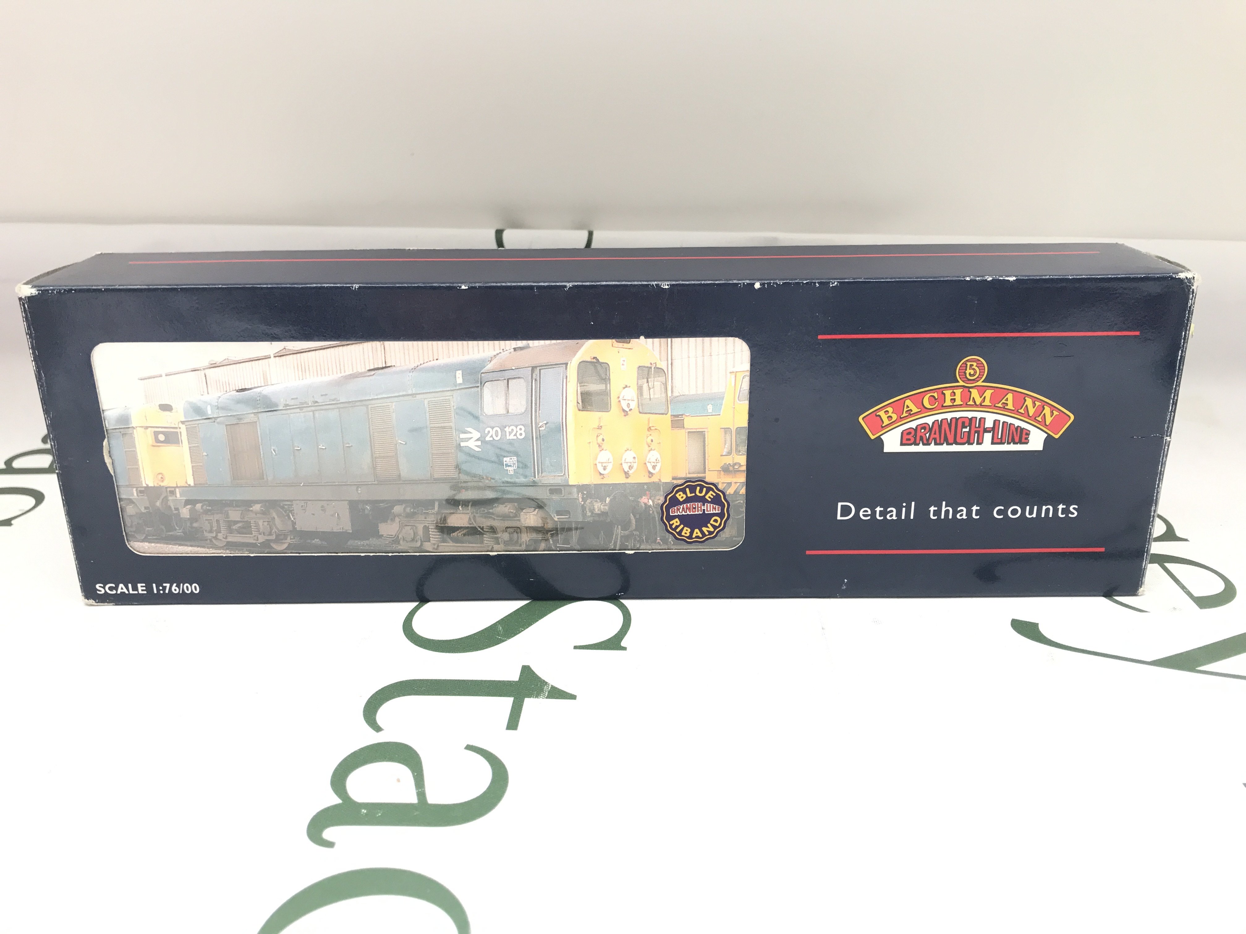 A Boxed Bachmann Class 20 Diesel D1834 BR Green With Indictor Boxes. #32-028.