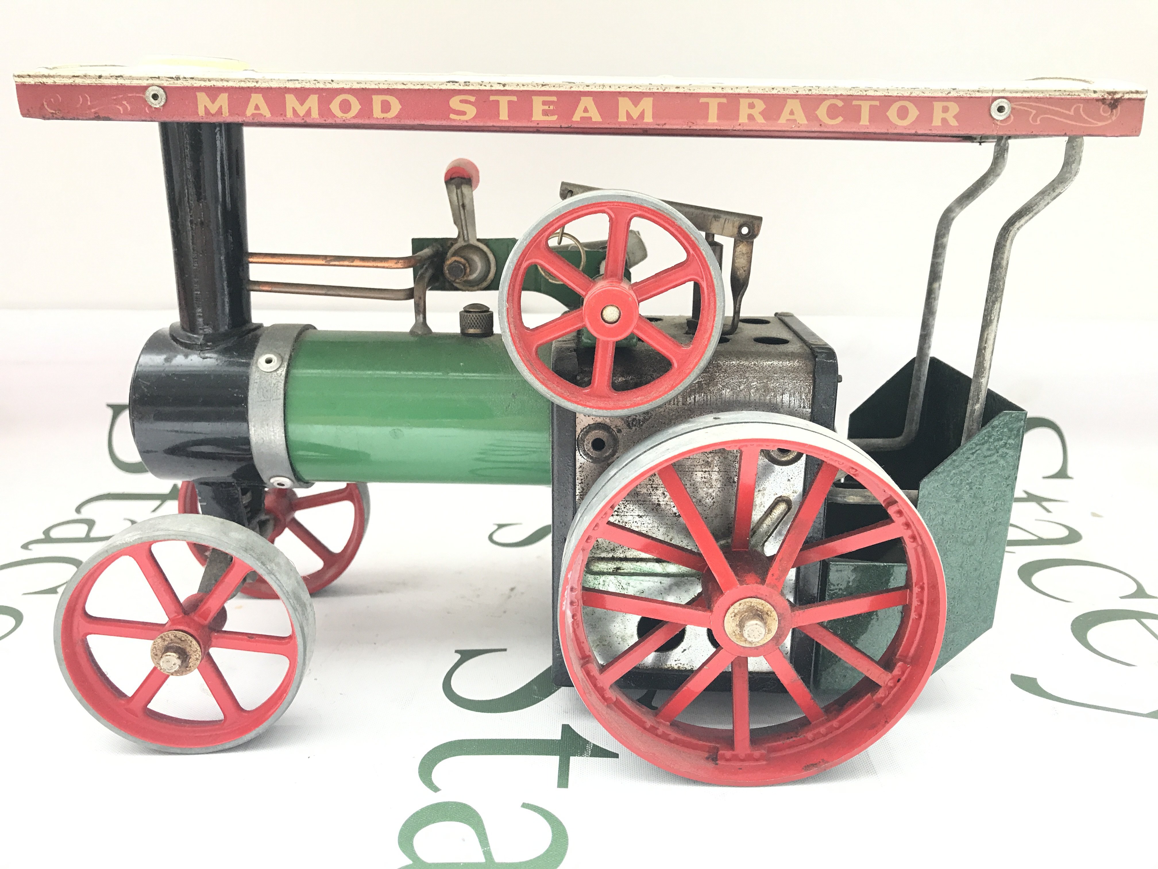 A Mamod Steam Tractor.