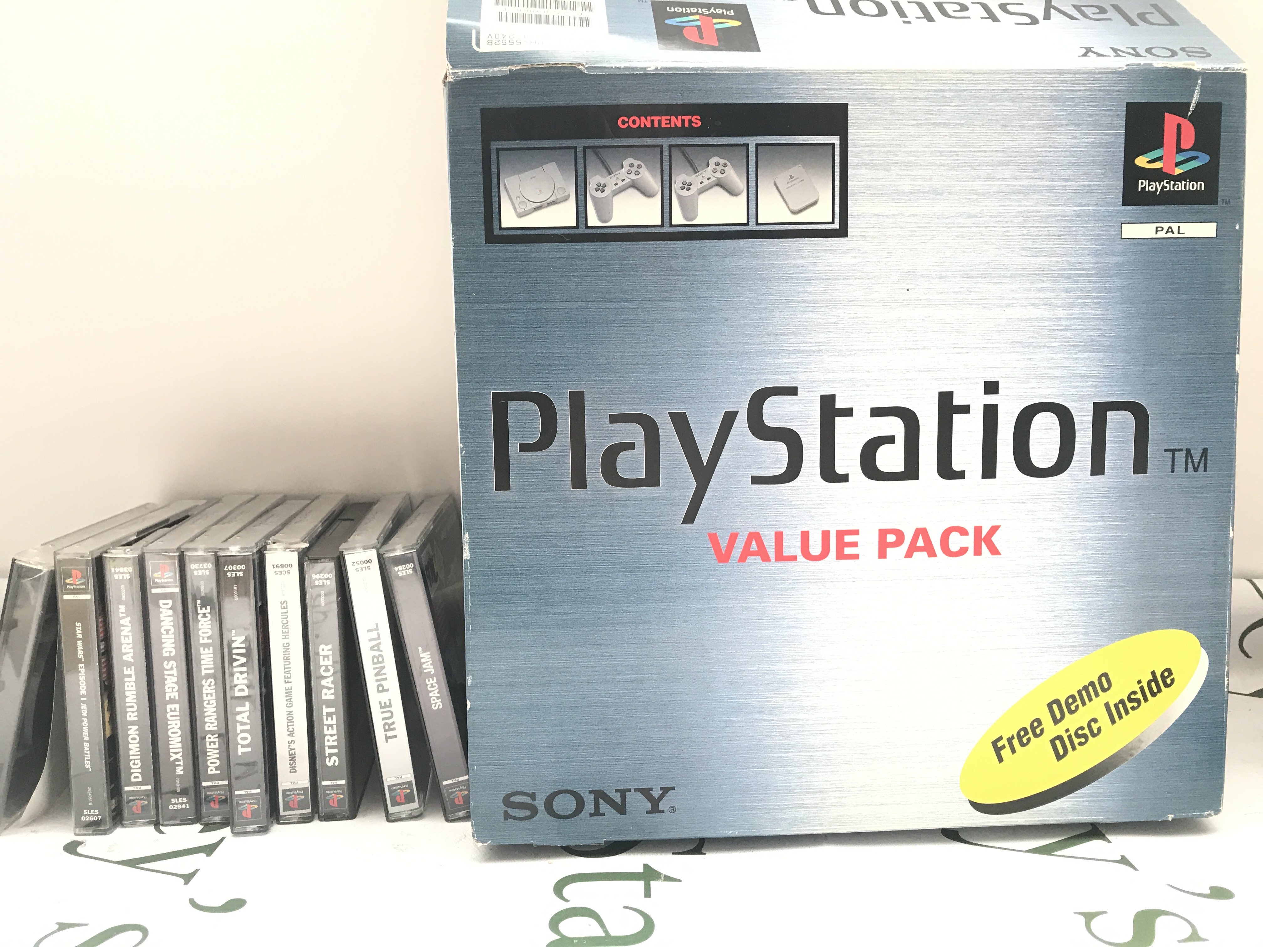 A Boxed PlayStation 1 With Games. No Reserve.