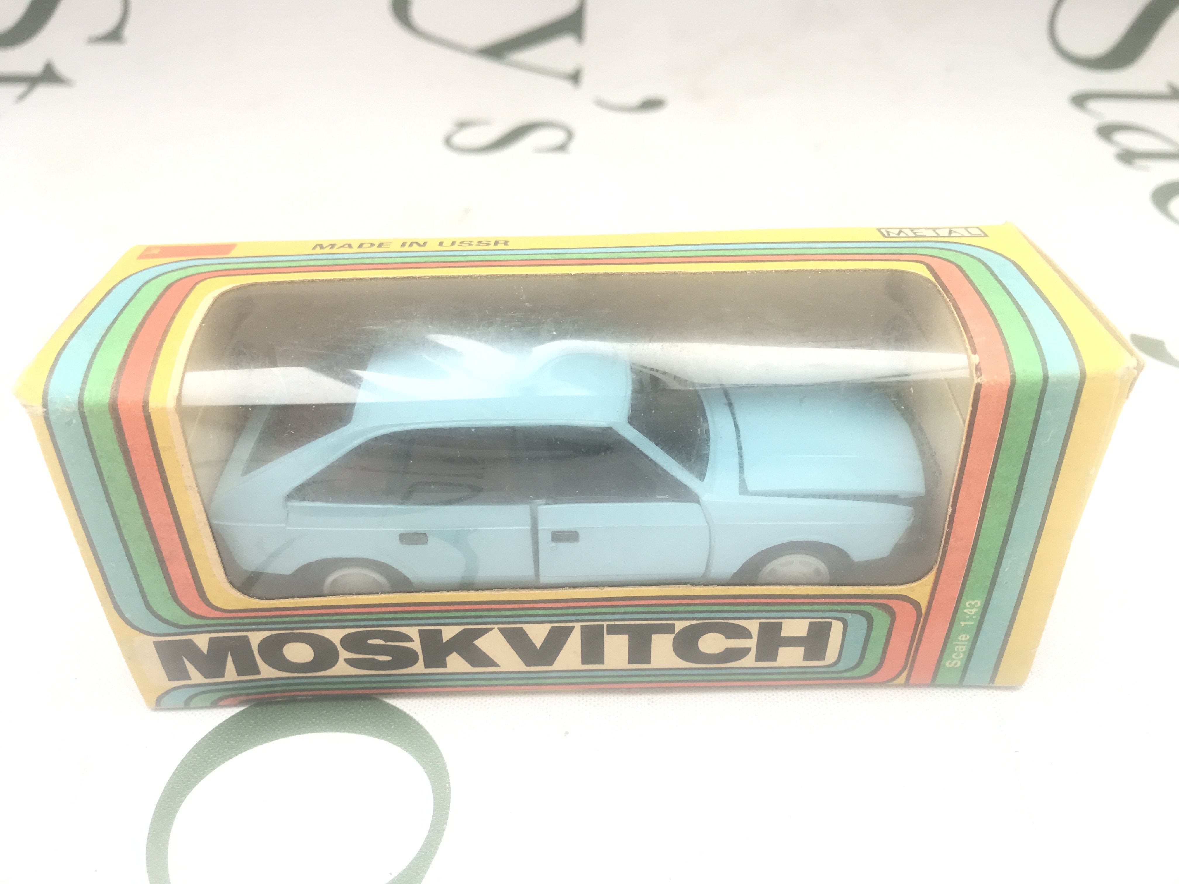 A Boxed Russian 1/43 Scale Moskvitch 2141.