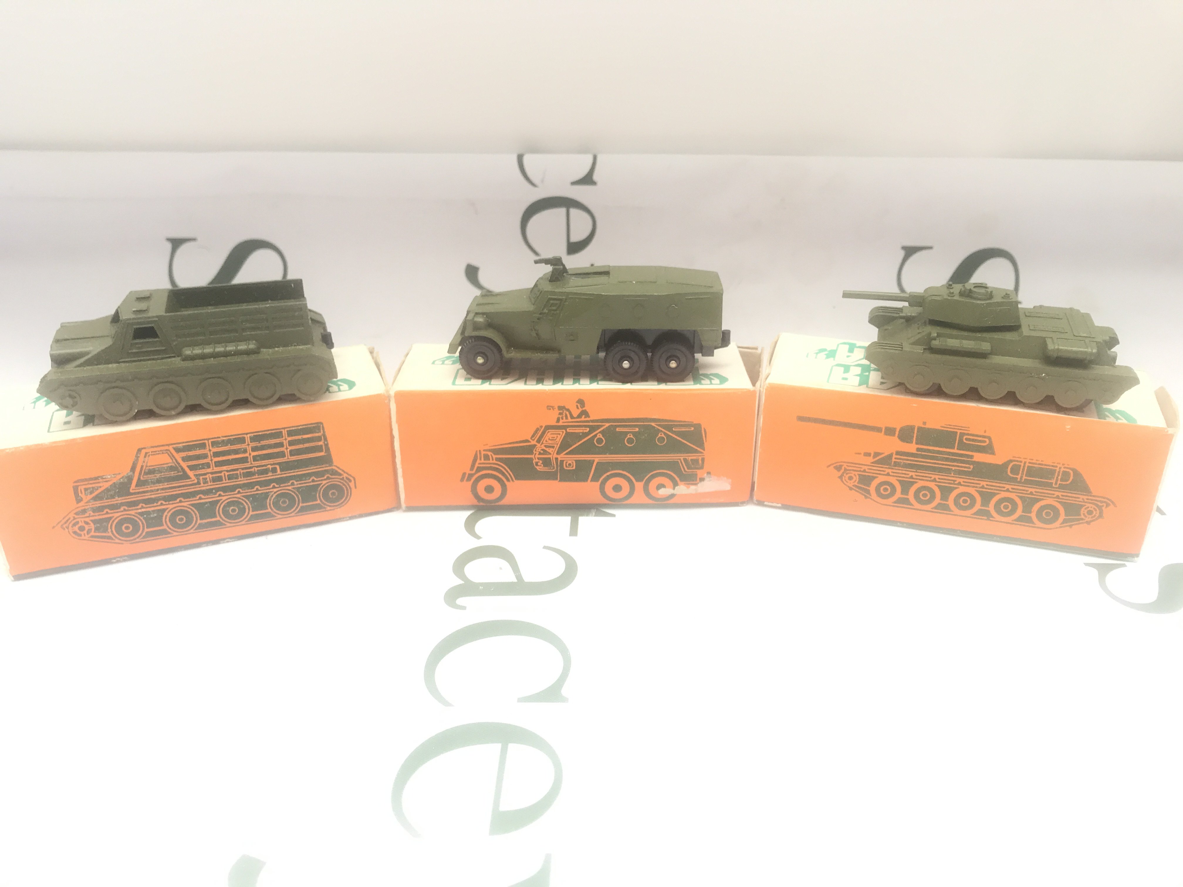 3 X Boxed Diecast Russian Military Vehicles.