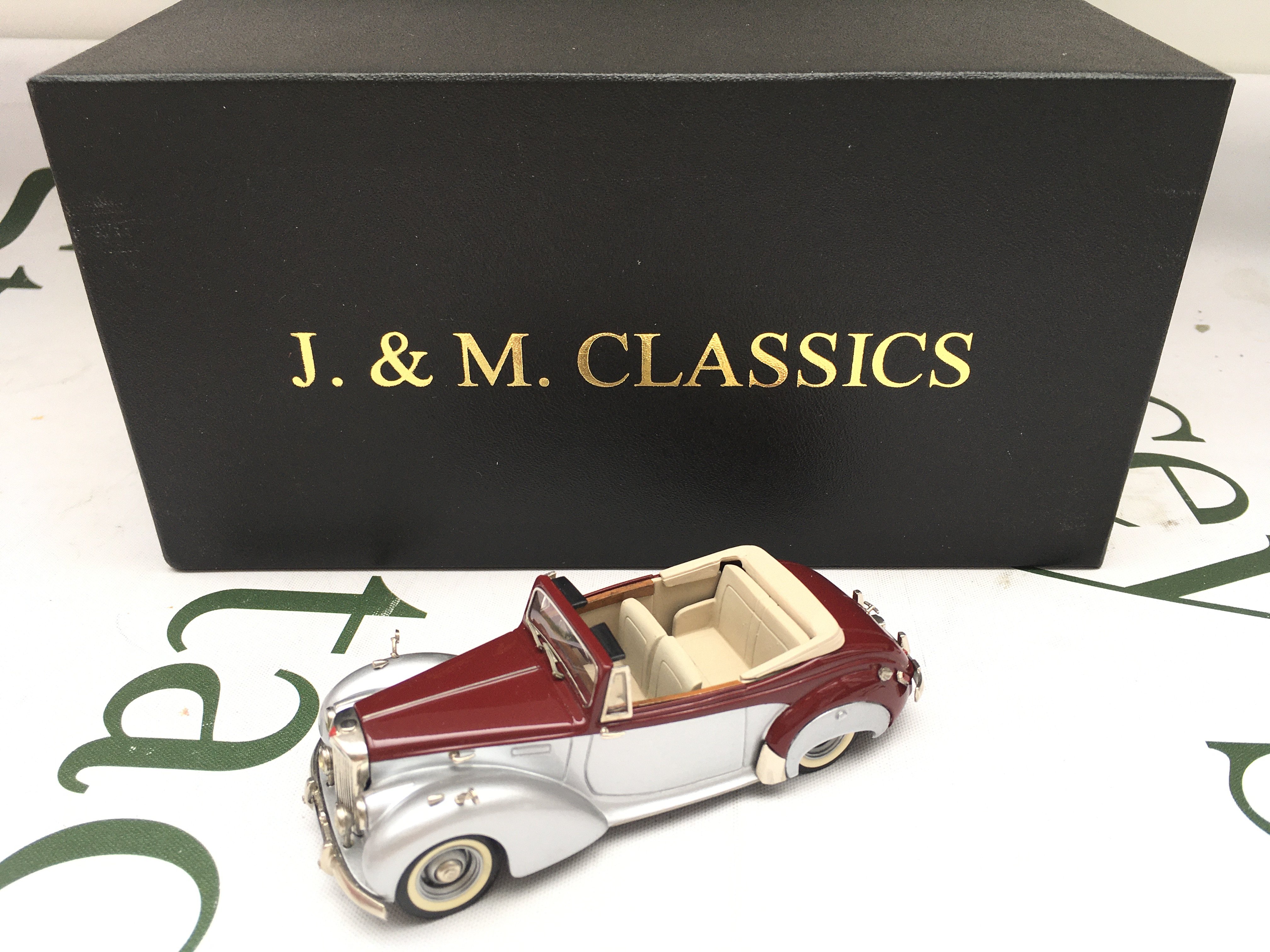 A Boxed J And M Classics 1/43 Scale 1953 TA 21 Drophead.