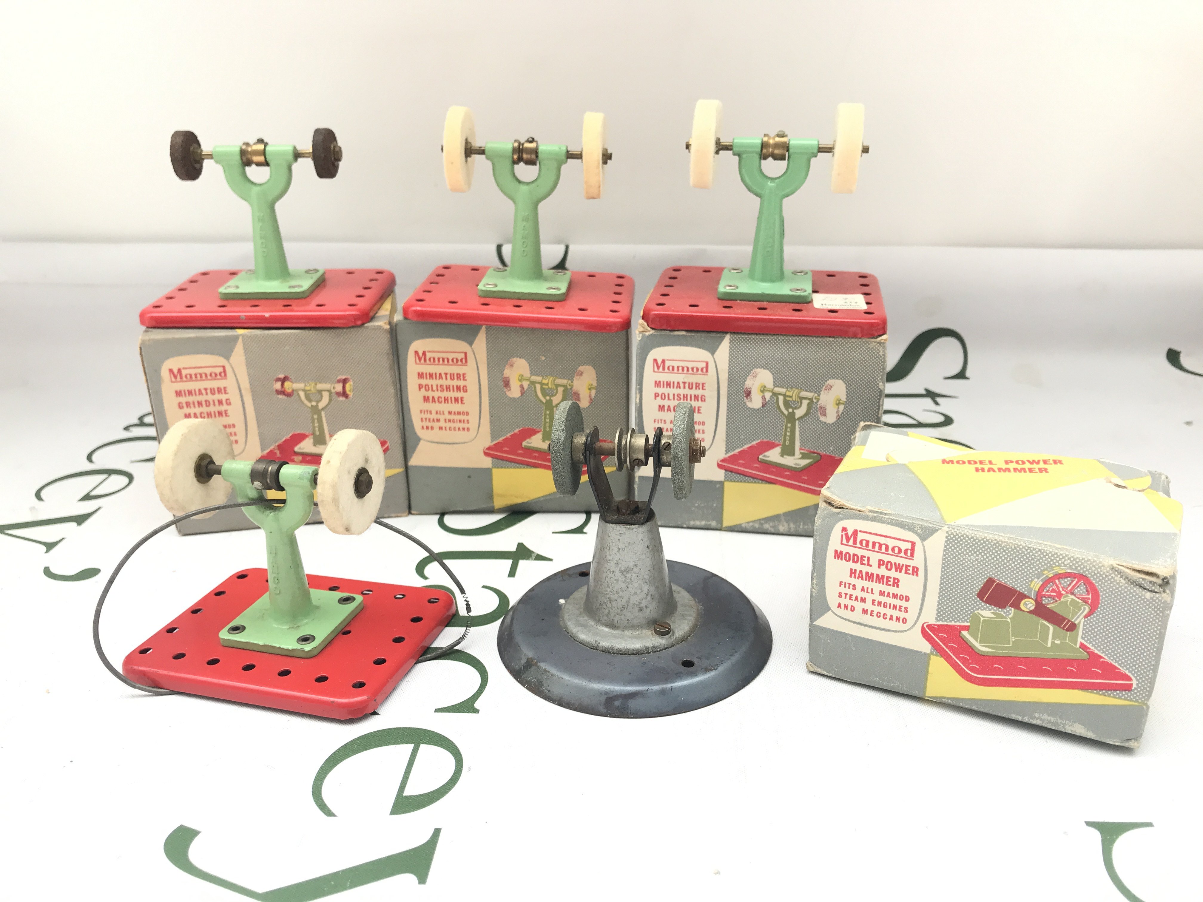 A Collection Of Boxed Mamod Miniatures and One Other. No Reserve.