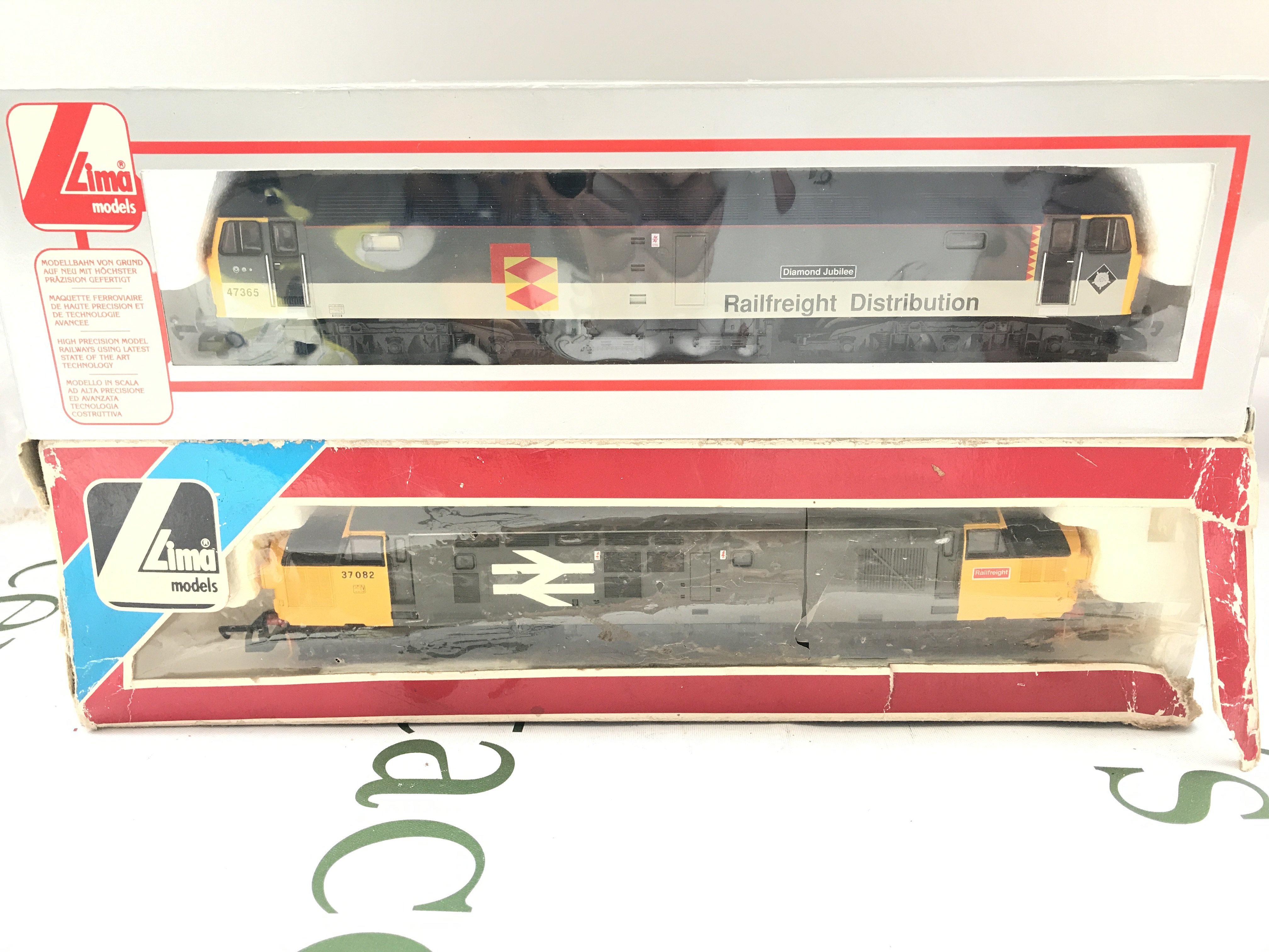 2 Boxed Lima 00 Gauge Locomotives. No Reserve.