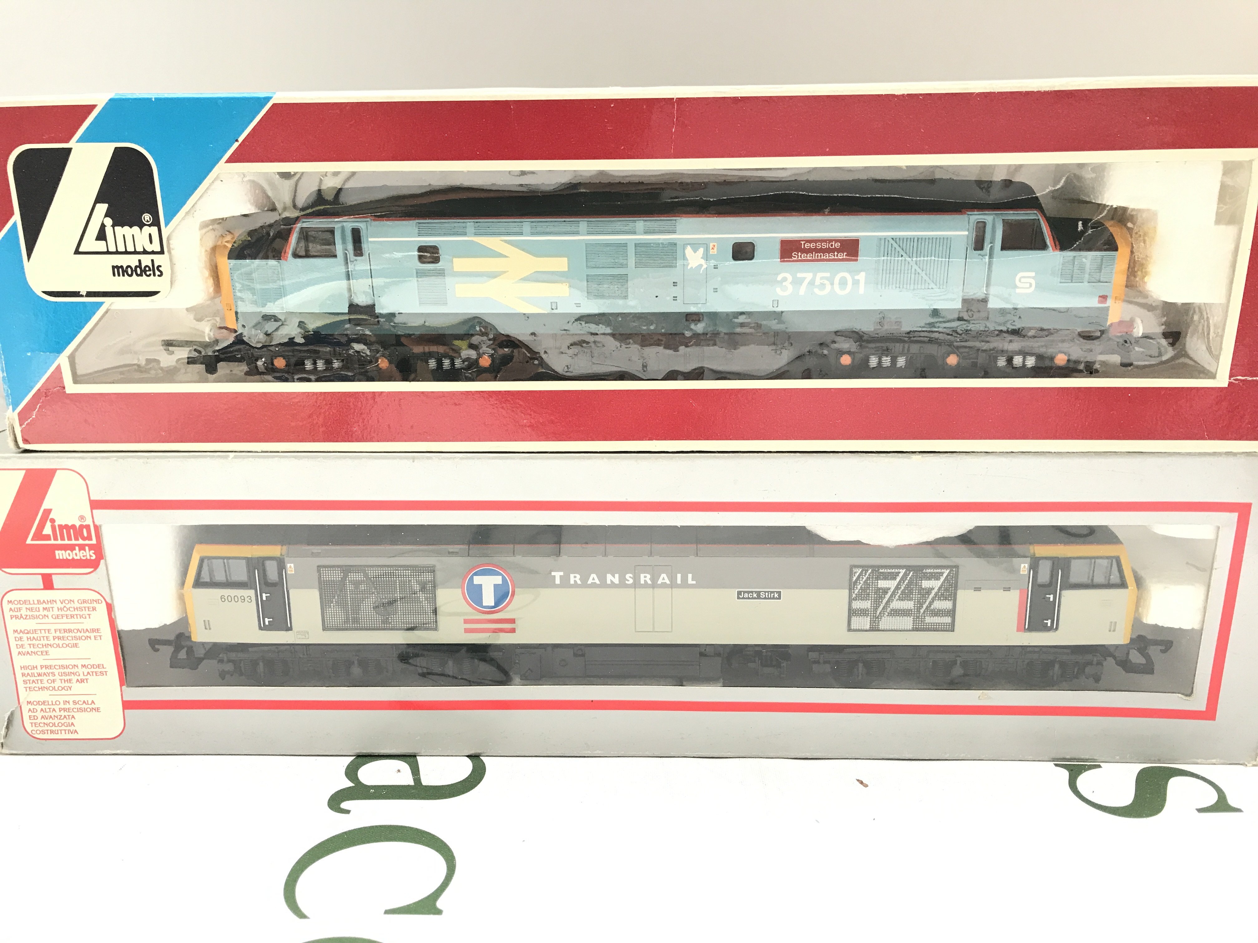 2 Boxed Lima 00 Gauge Locomotives. No Reserve.