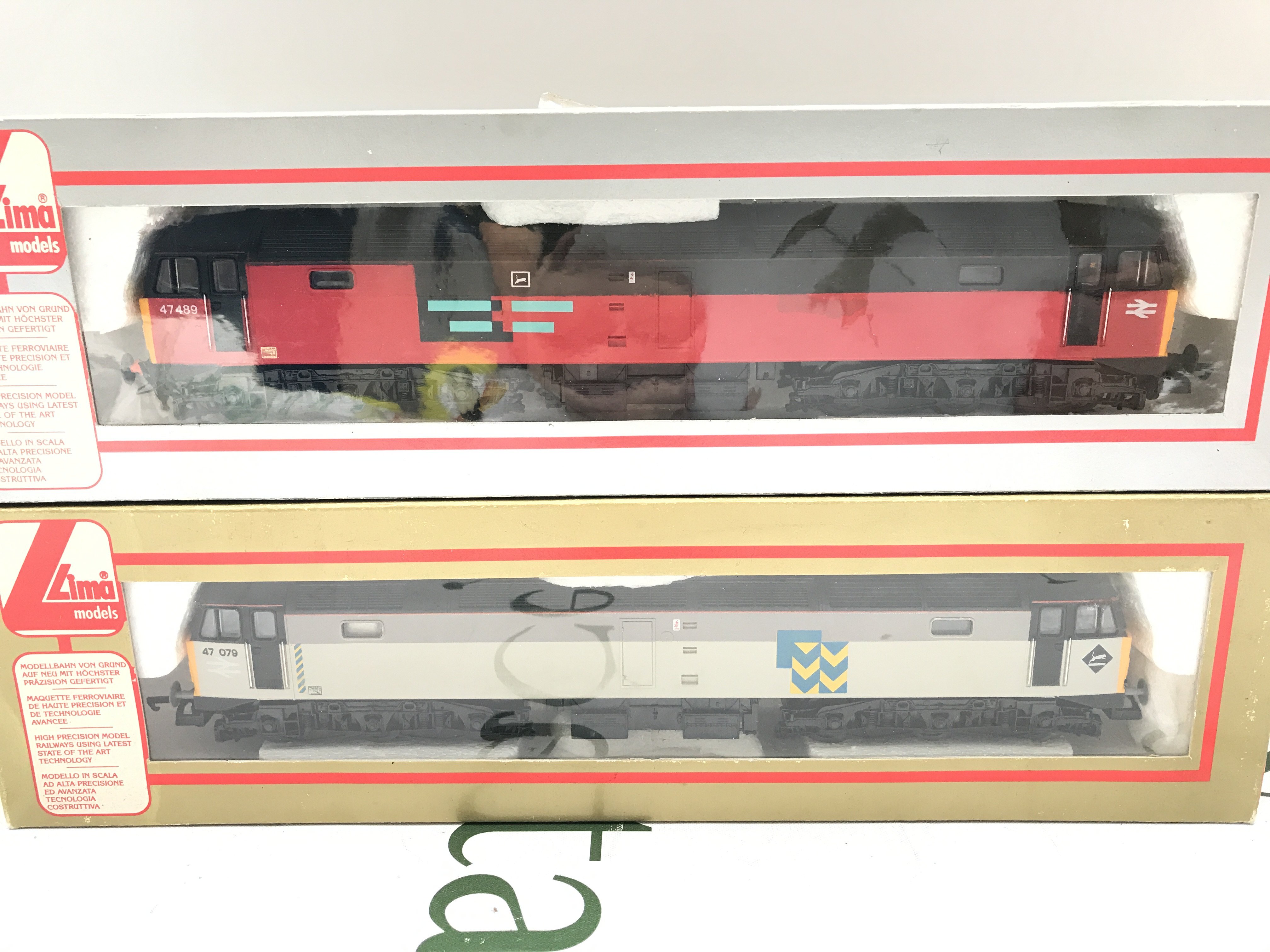 2 Boxed Lima 00 Gauge Locomotives. No Reserve.