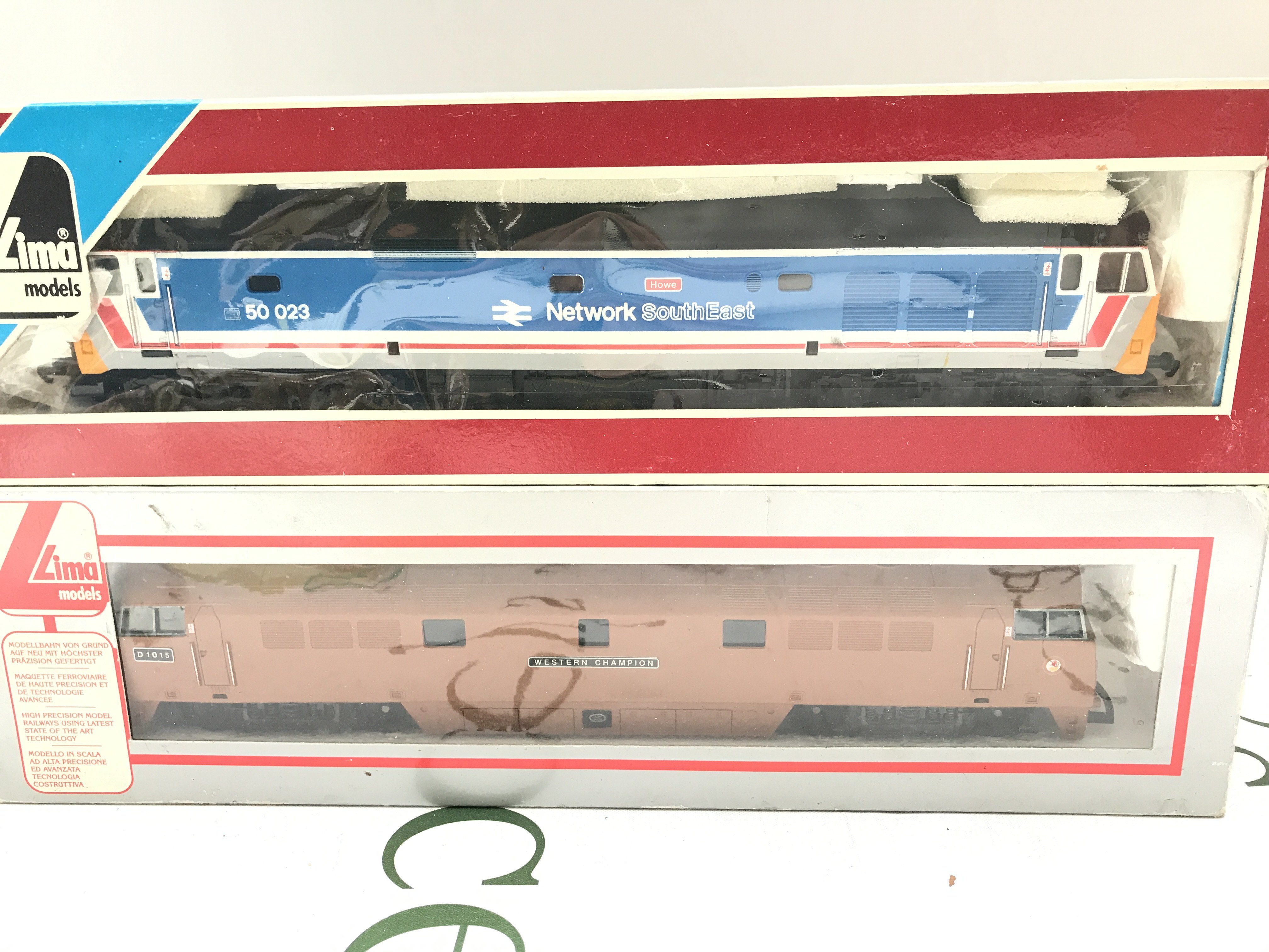 2 Boxed Lima 00 Gauge Locomotives. No Reserve.