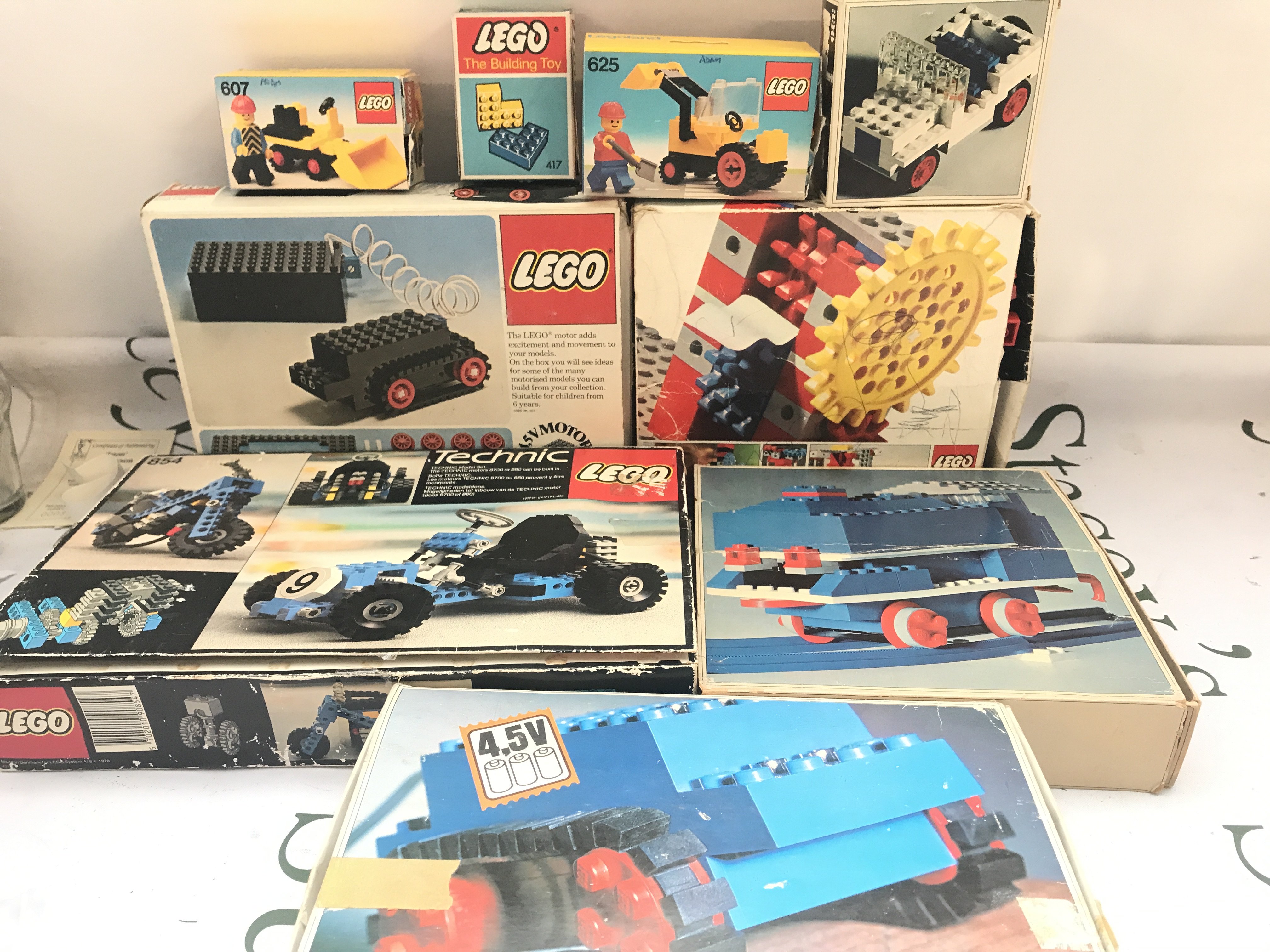 A Collection Of Boxed Vintage Lego. No Reserve.