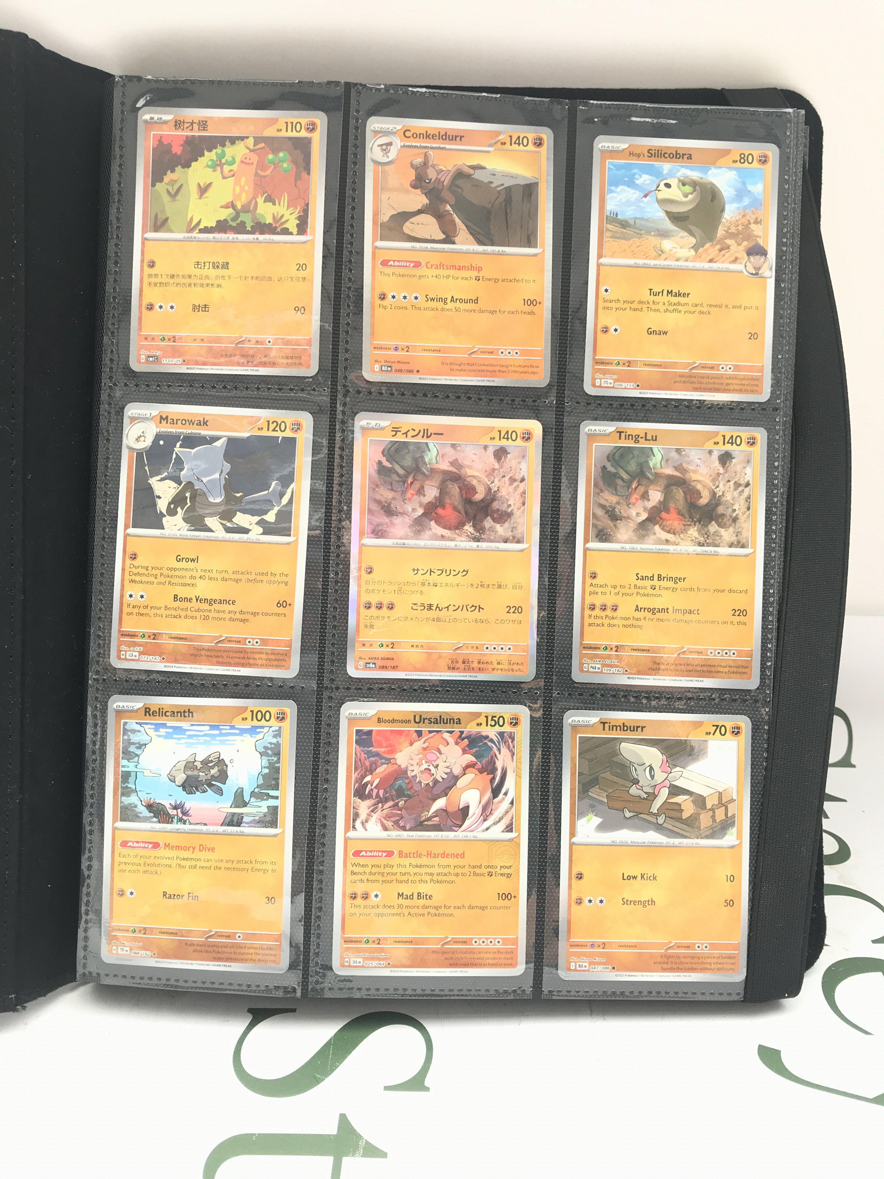 A Binder Containing Modern Pokemon Cards. No Reserve.