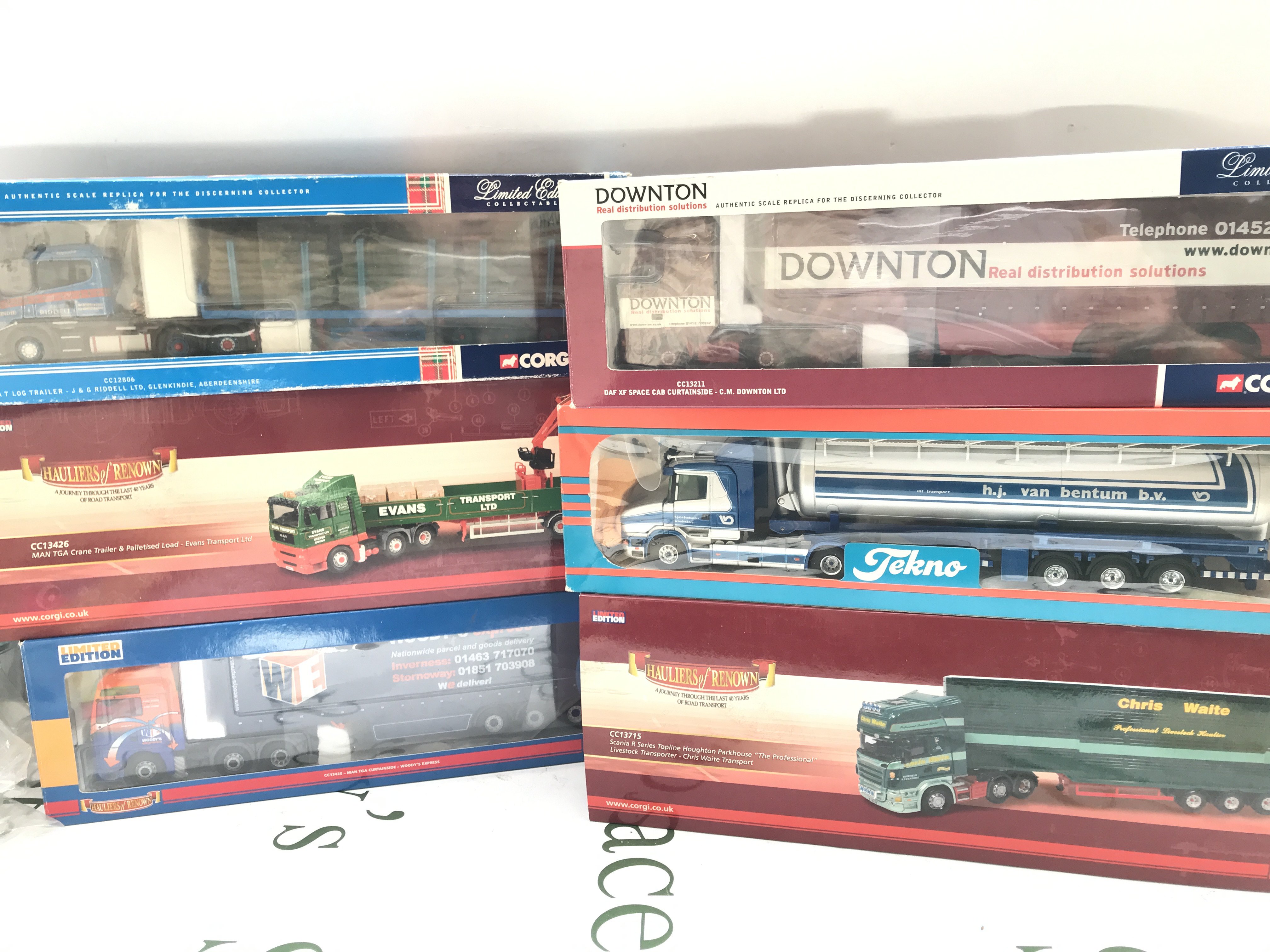 A Collection Of Boxed Corgi. Tenko. Haulage Lorrys. No Reserve.