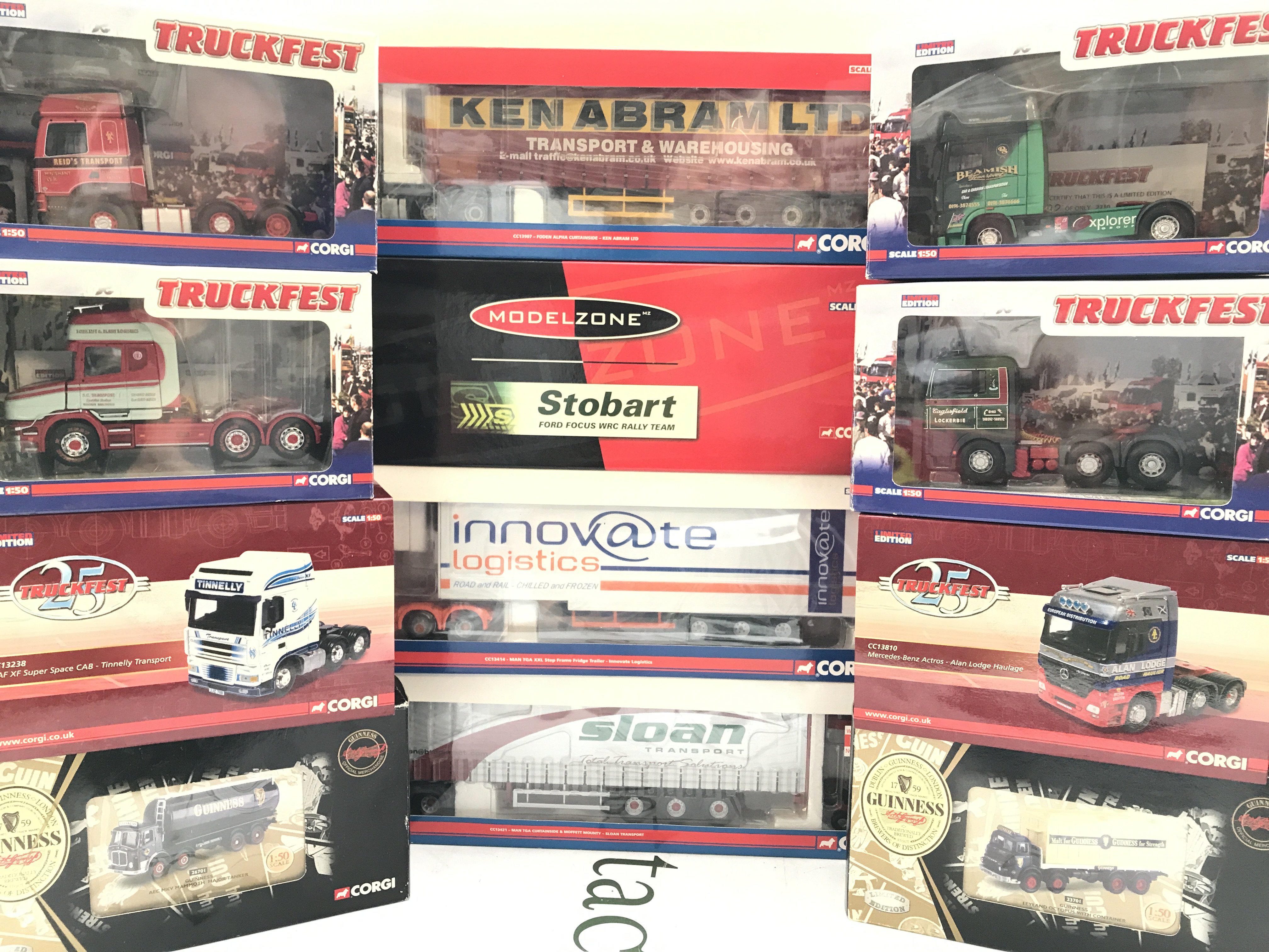 A Collection Of Boxed Corgi Haulage Lorrys. No Reserve.