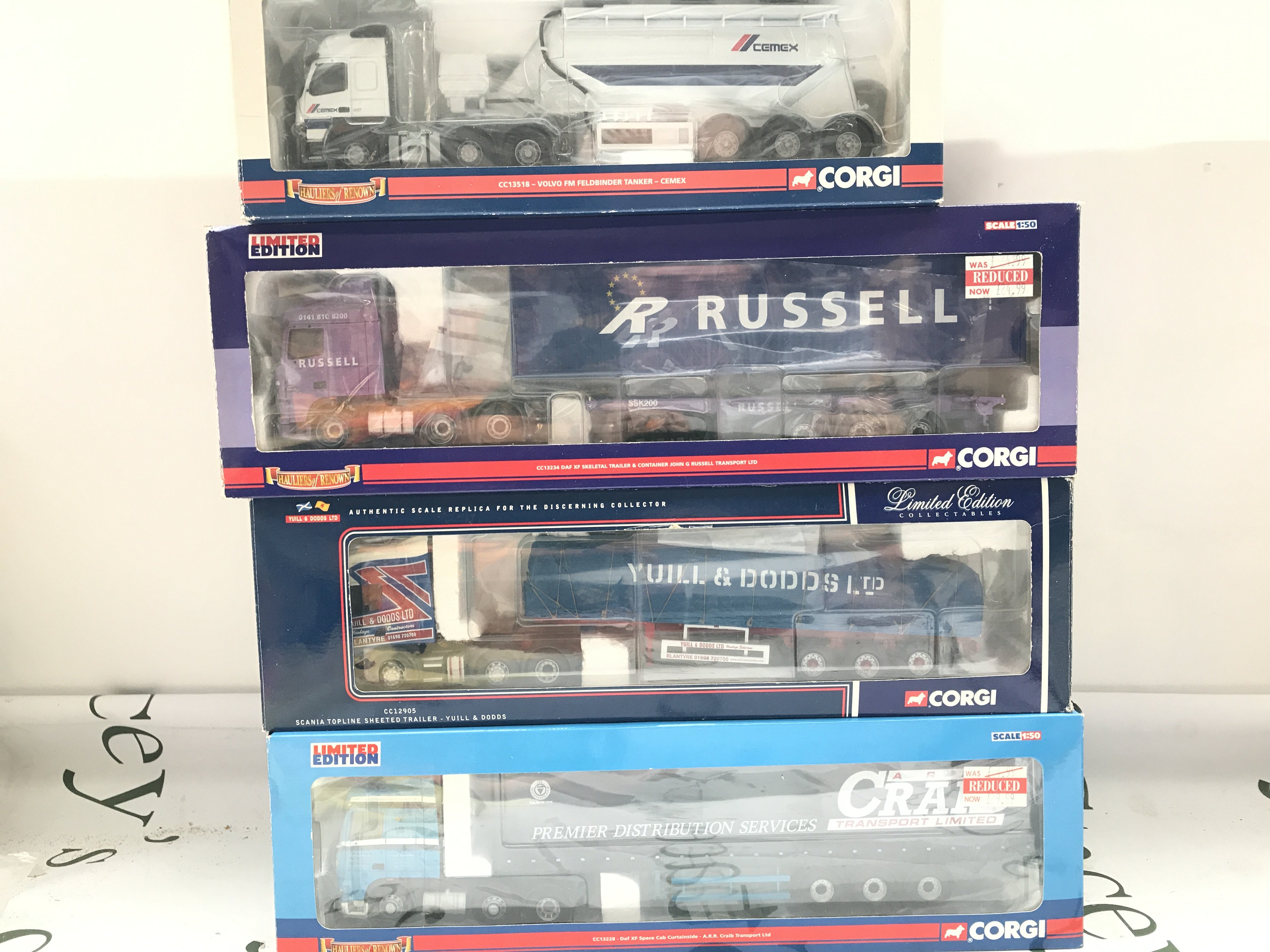 A Collection Of Boxed Corgi Haulage Lorrys. No Reserve.