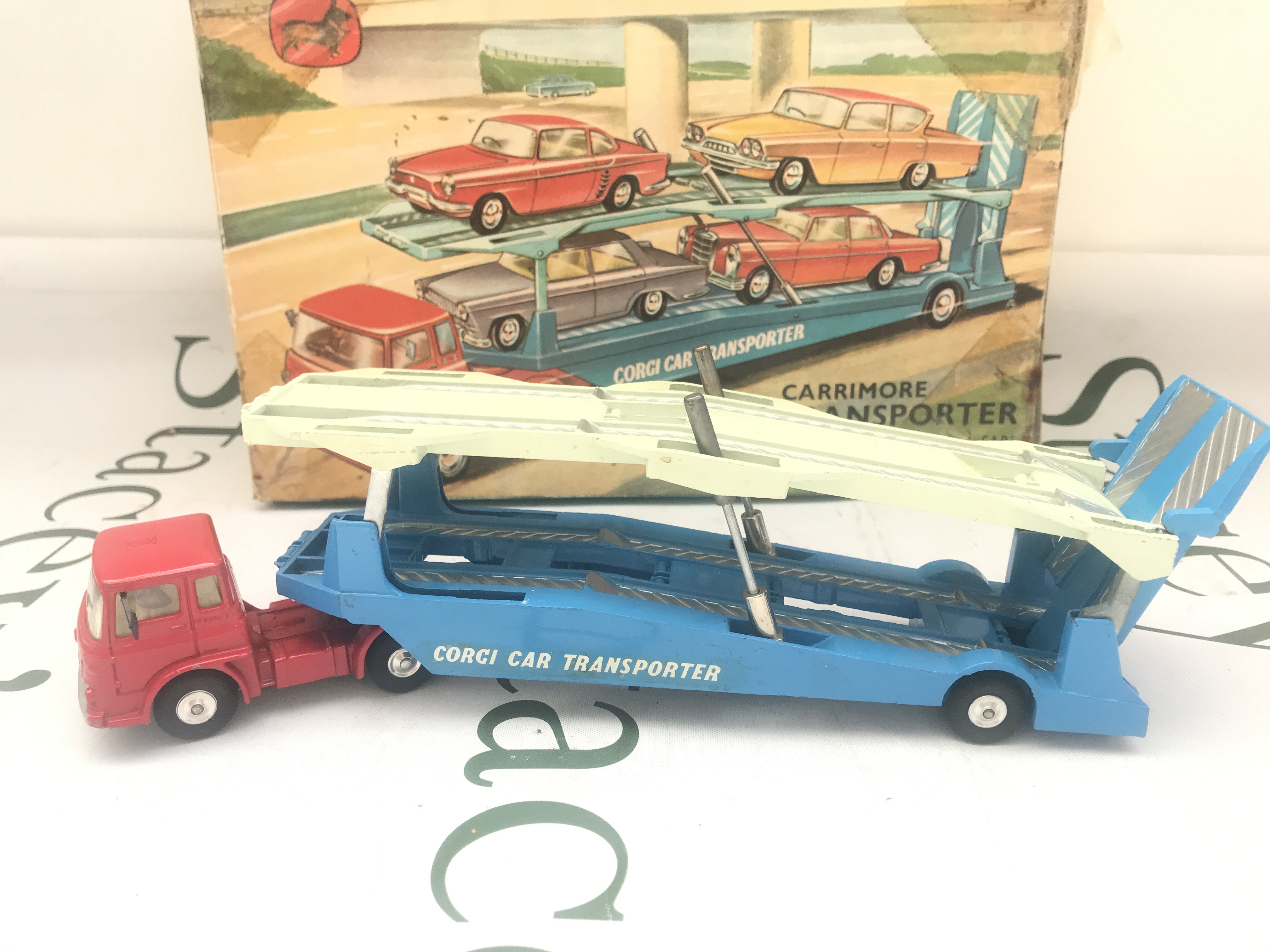 A Boxed Corgi Carrimore Transporter Gift Set #28. (Transporter Only).