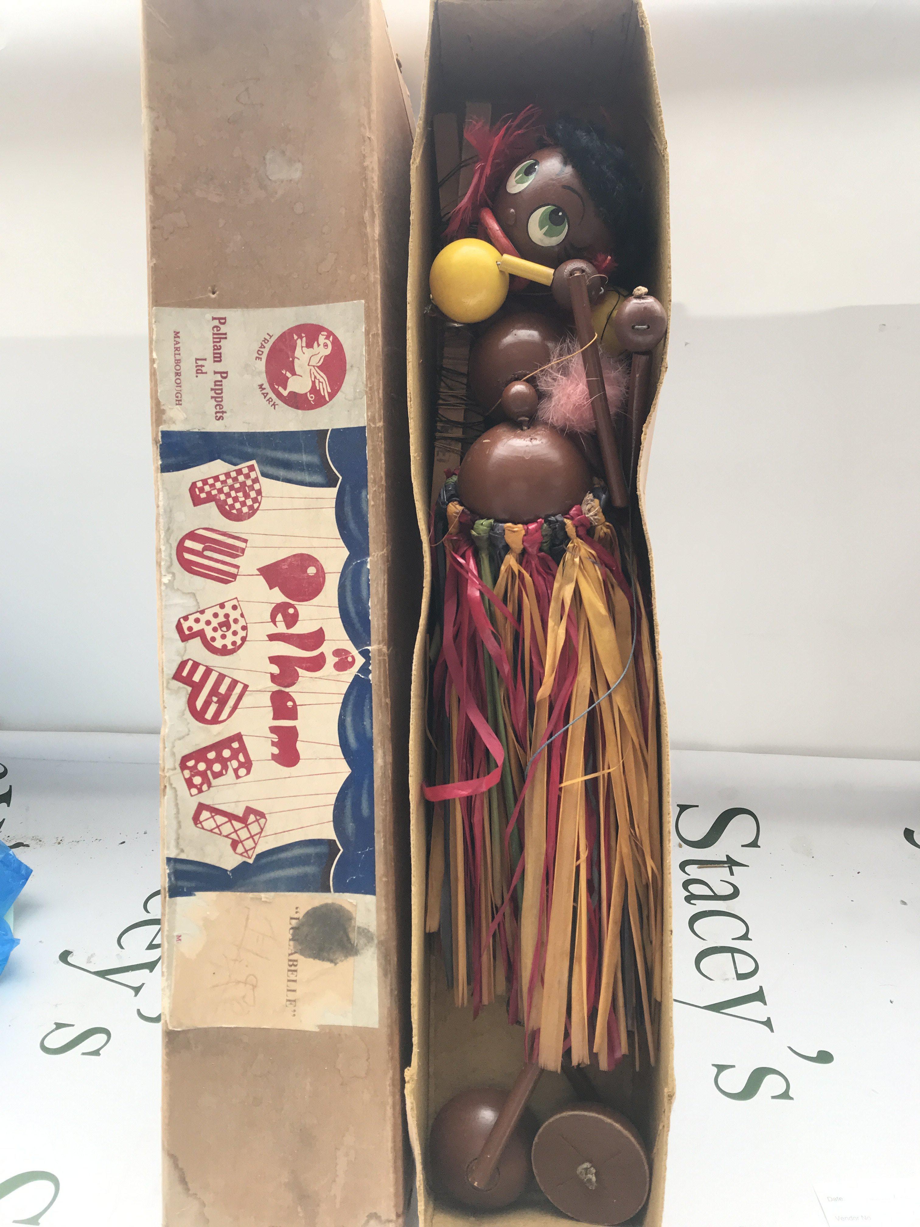 A Boxed 23" Pelham Puppet Lulabelle. No Reserve.