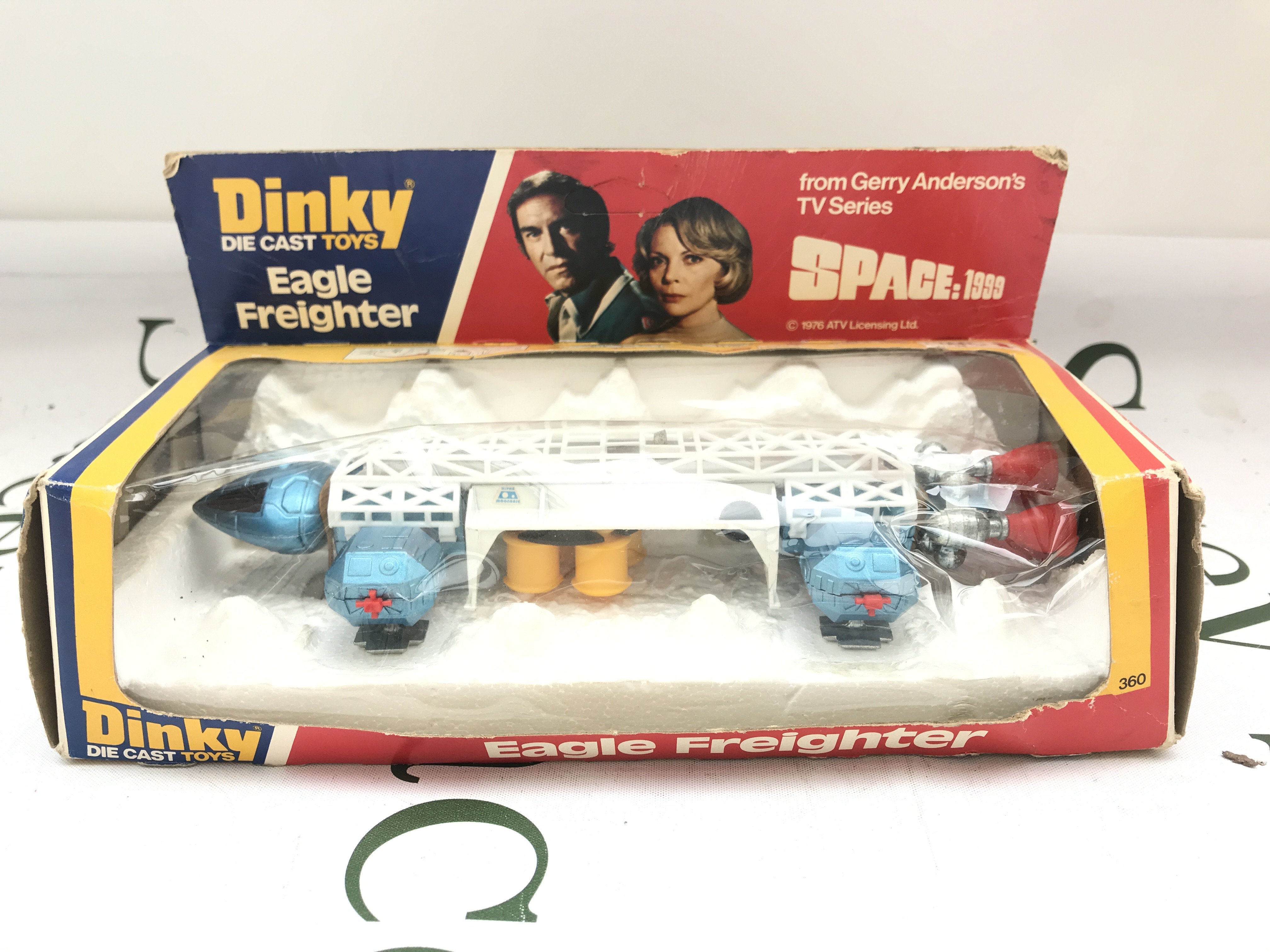 A Boxed Dinky Toys Space 1999 Eagle Freighter #360.