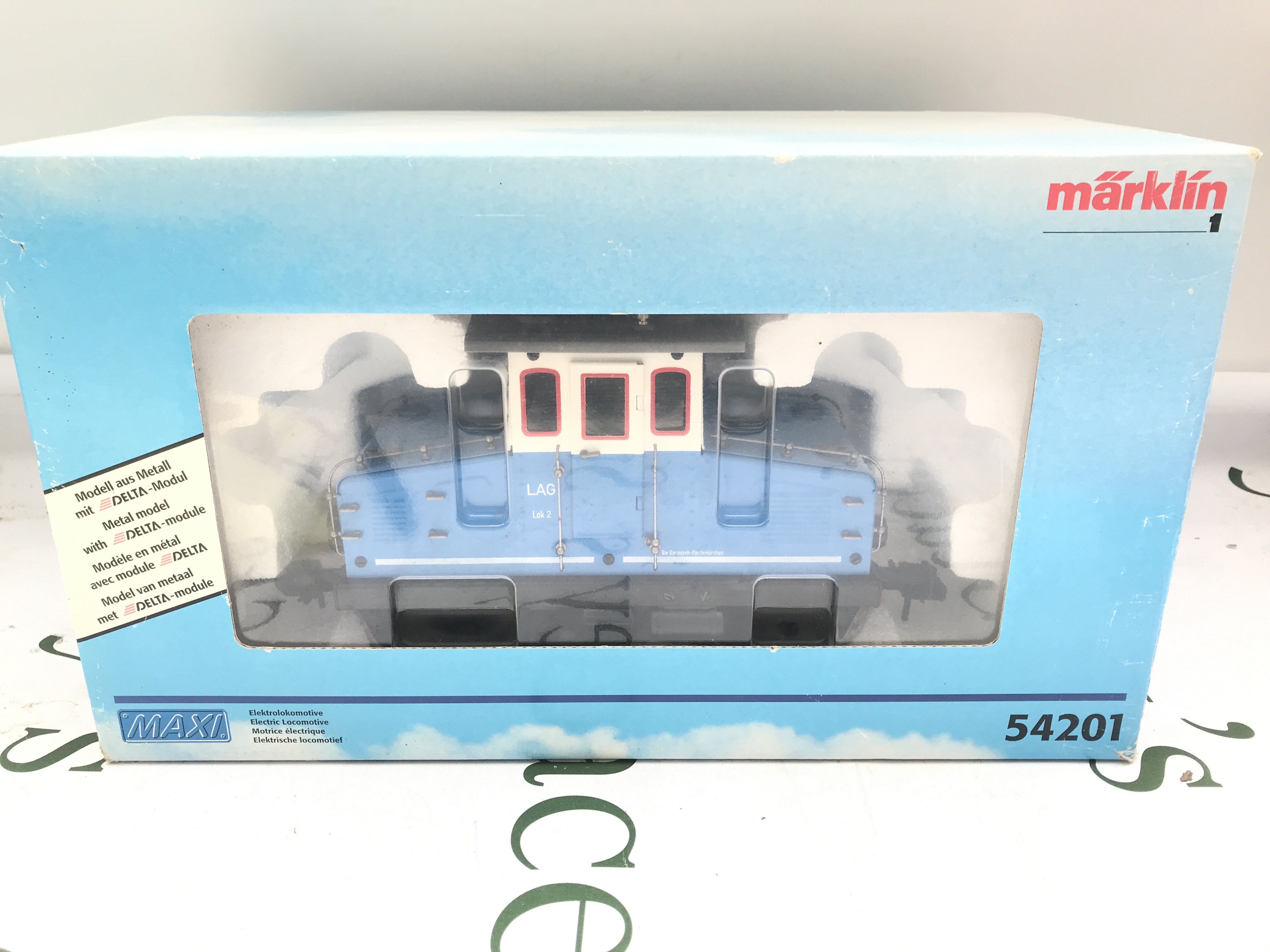 A Boxed Marklin Gauge 1 LAG E 69 Pauline Locomotive. No Reserve.