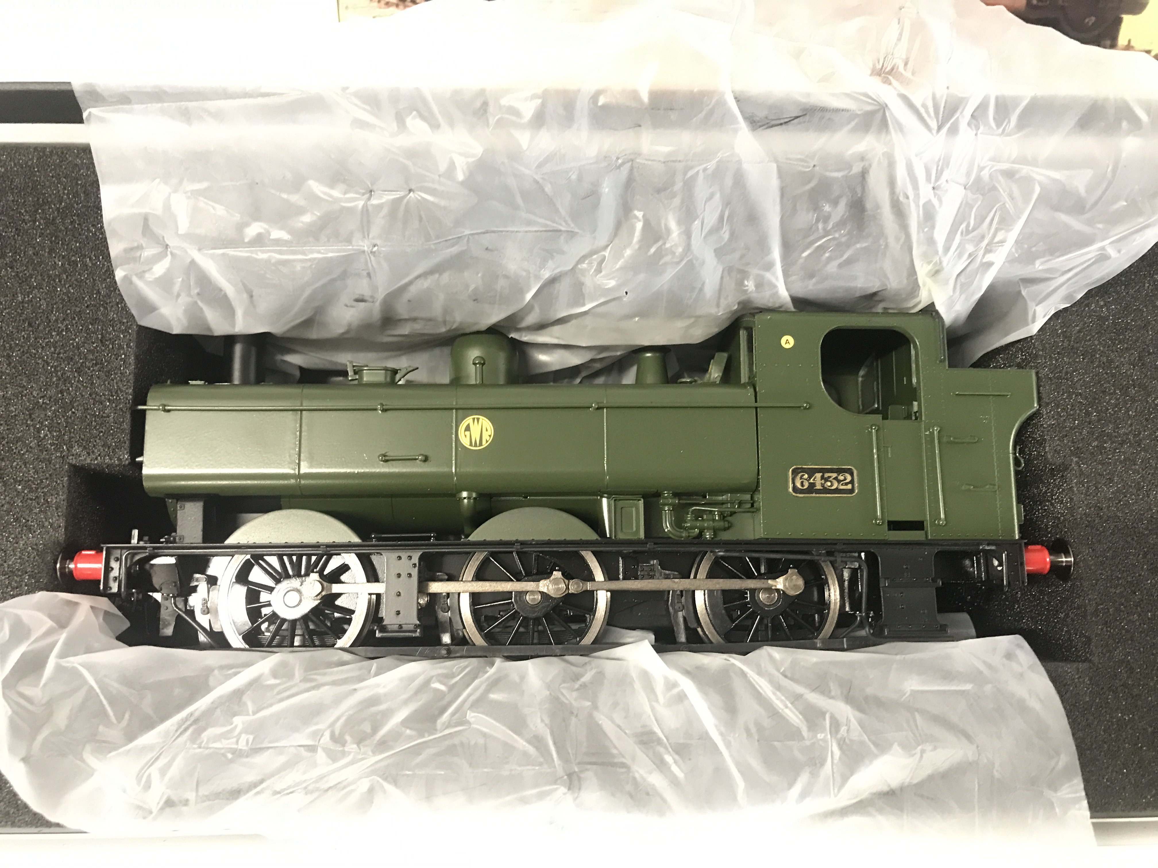A Boxed Lionheart Trains 0 Gauge DCC Autotrain Set.