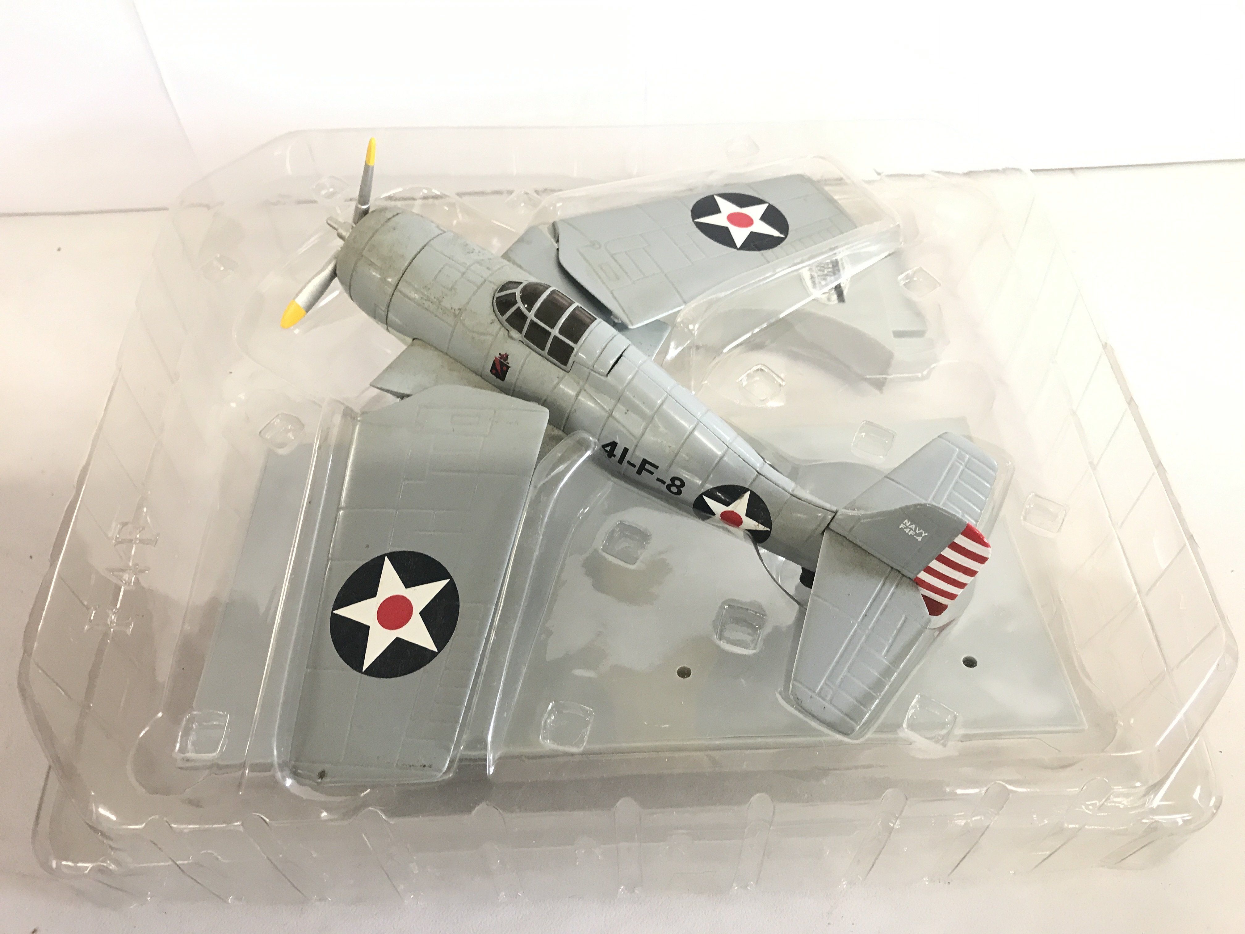 A Boxed Gearbox Collectibles 1942 F4F-4 Wildcat.