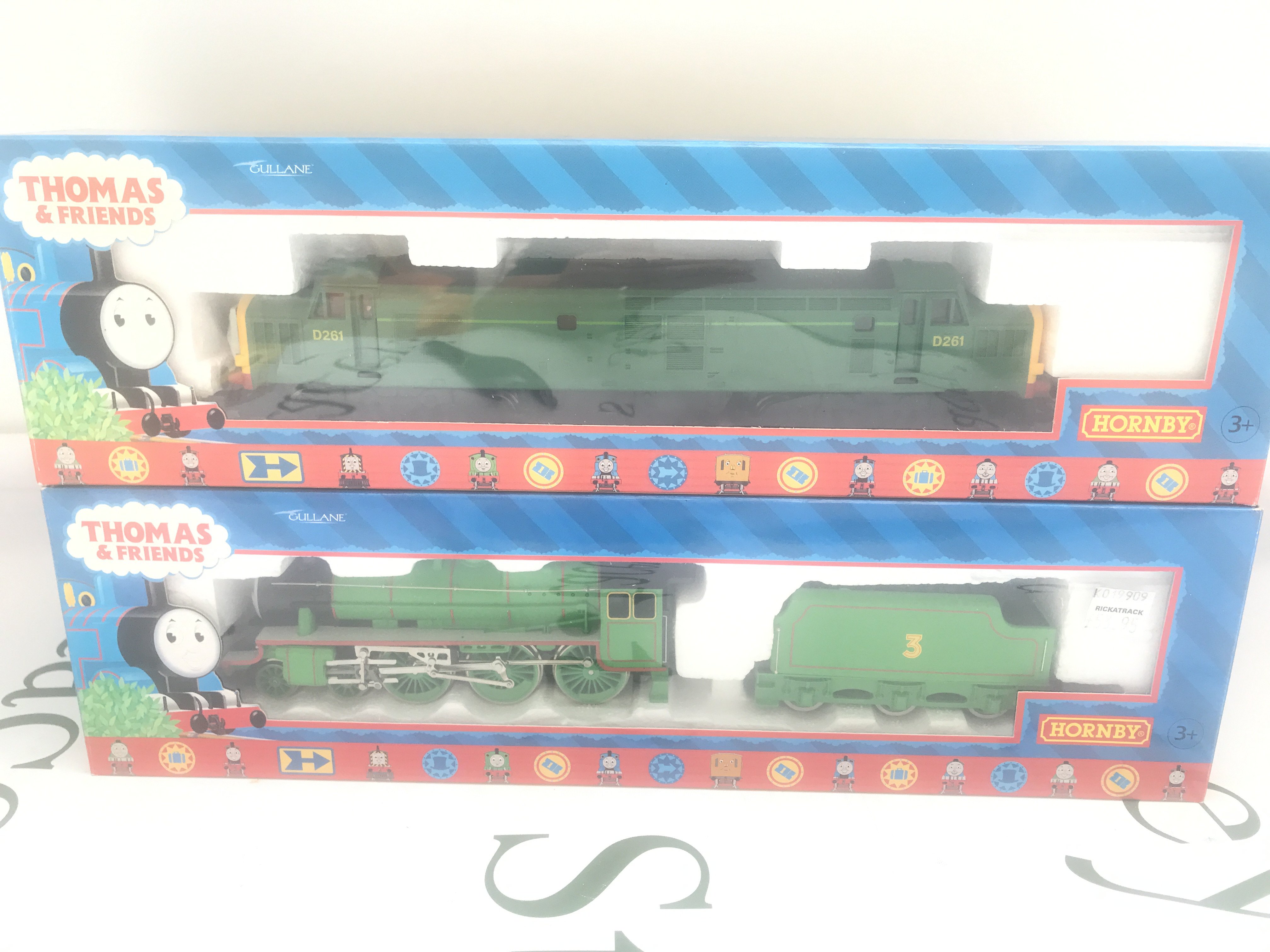 2 X Boxed Hornby 00 Gauge Thomas And Friends Locomotives. Diesel And Henry.