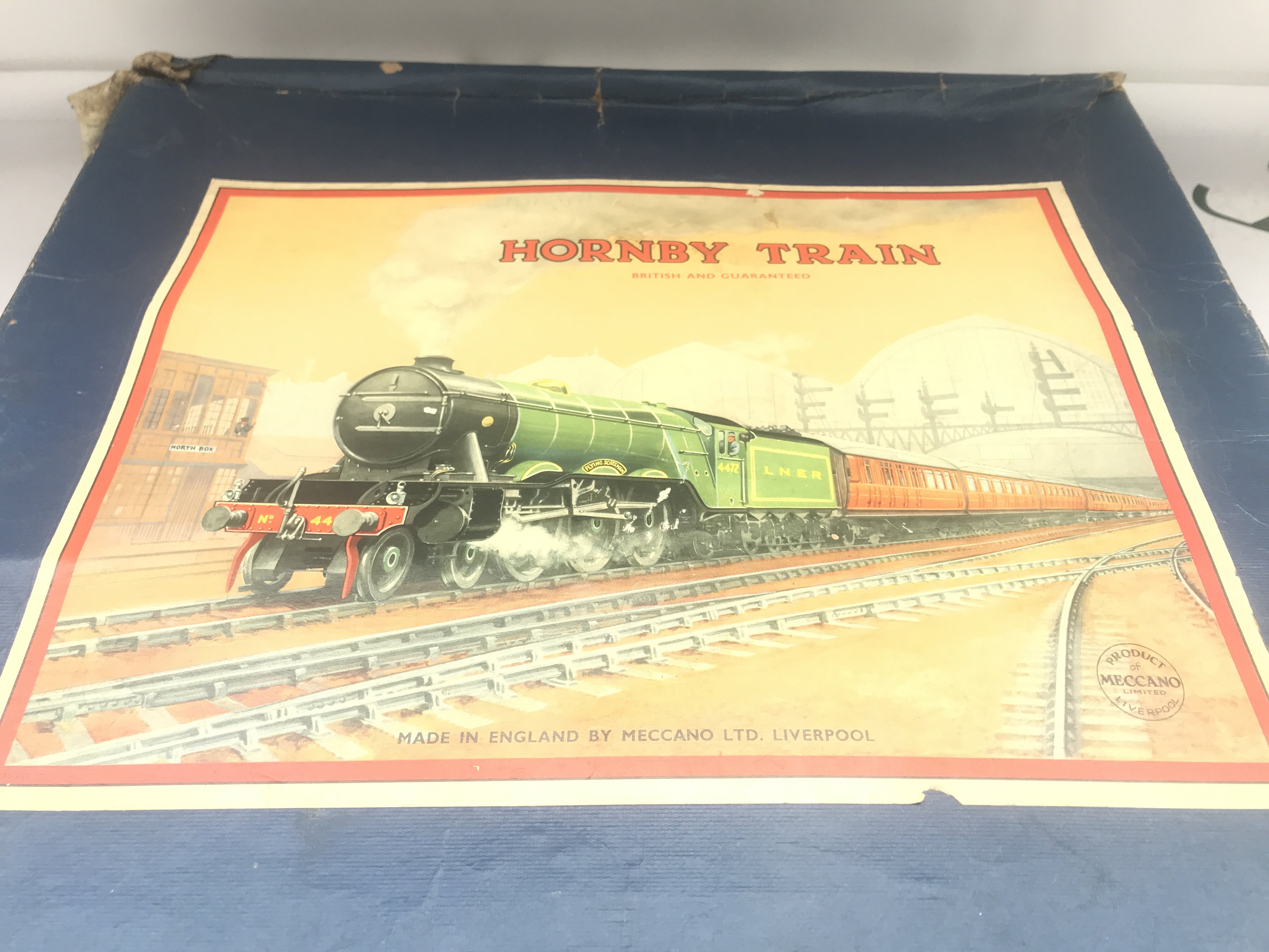 A Boxed Hornby 0 Gauge Train Set. With Extras. (2). No Reserve.
