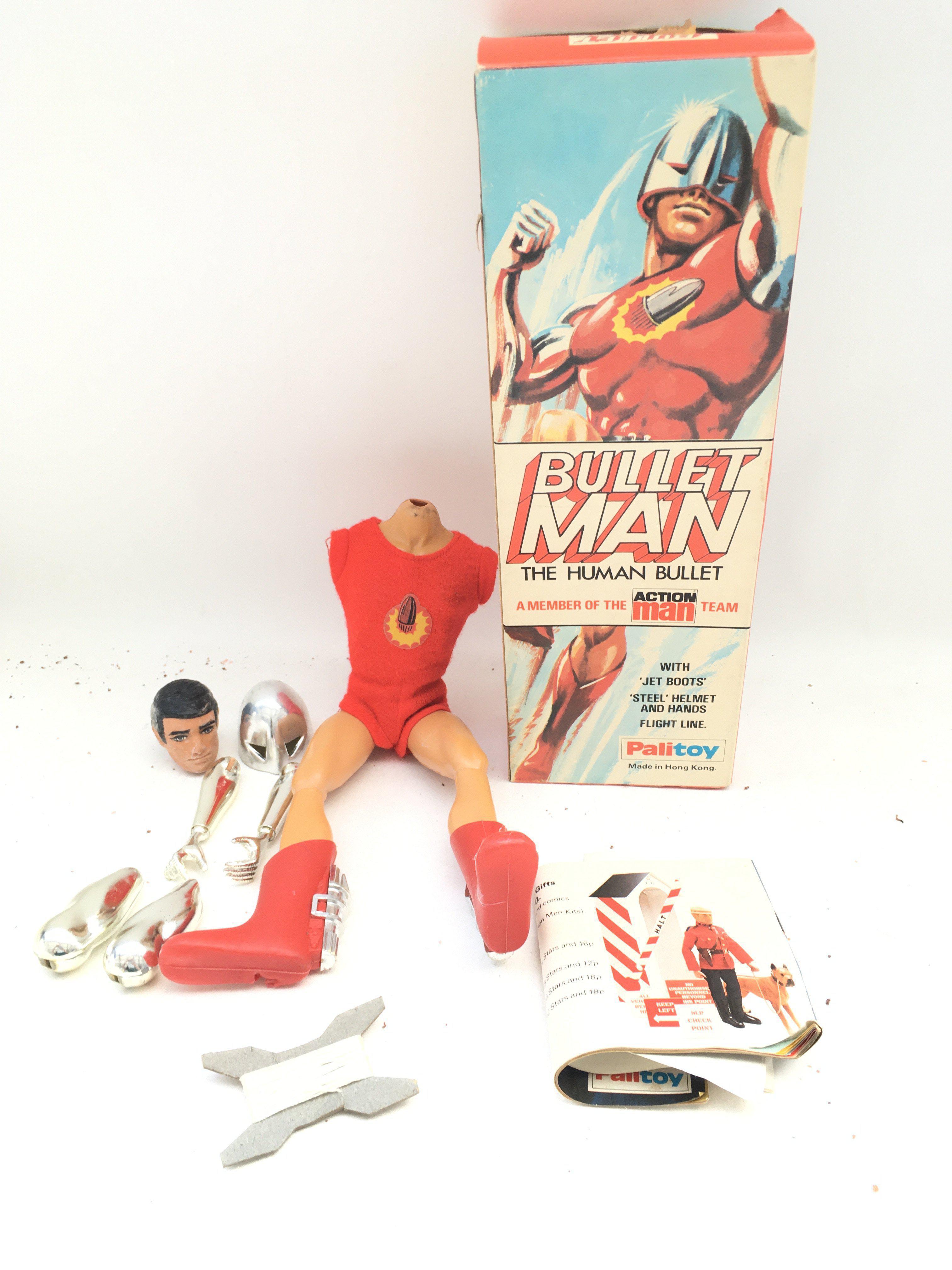 A Boxed Palitoy Bullet Man. Ideal For Spares/ Repairs.