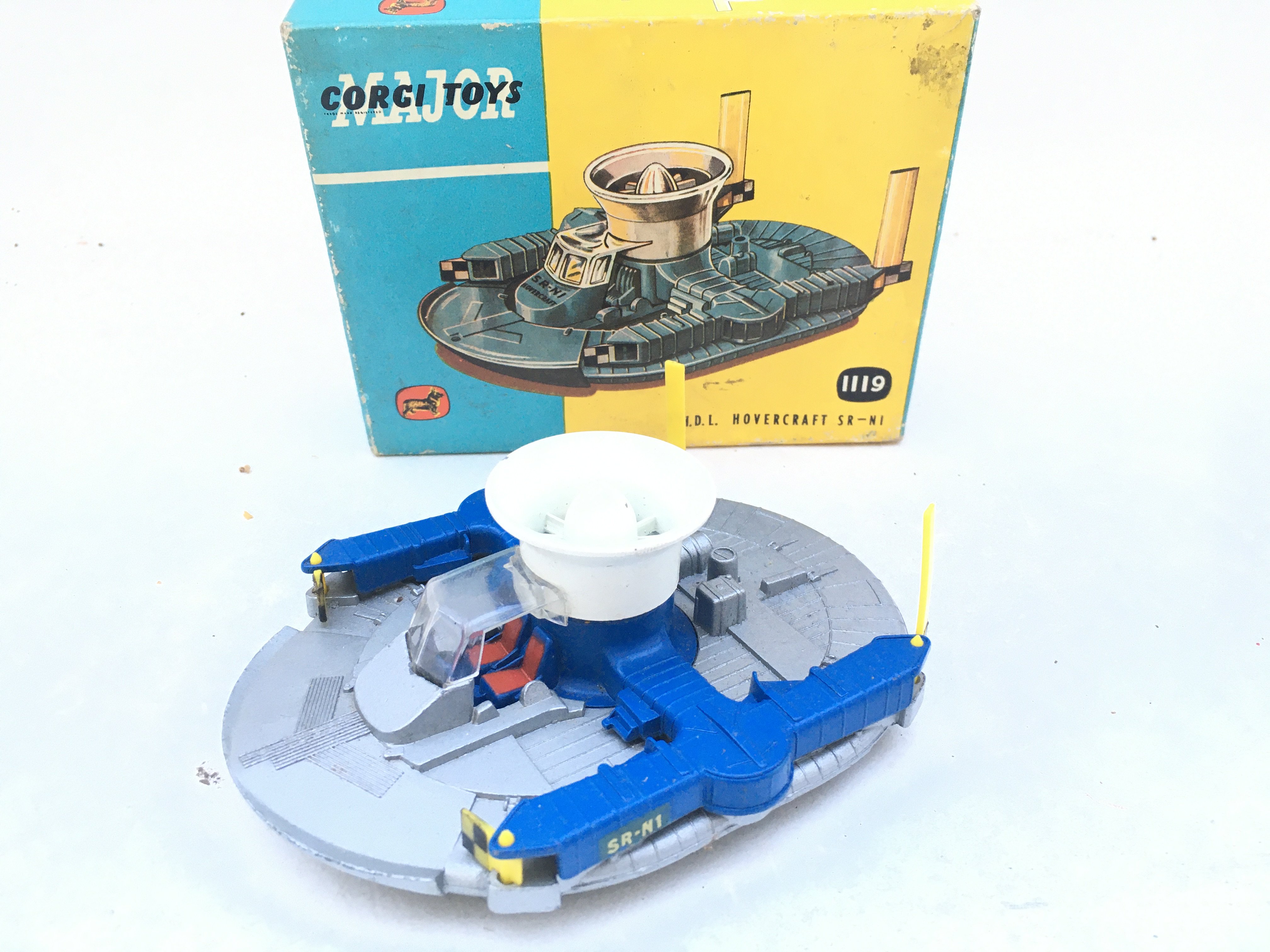 A Boxed Corgi H.D.L. Hovercraft SR-NI #1119.