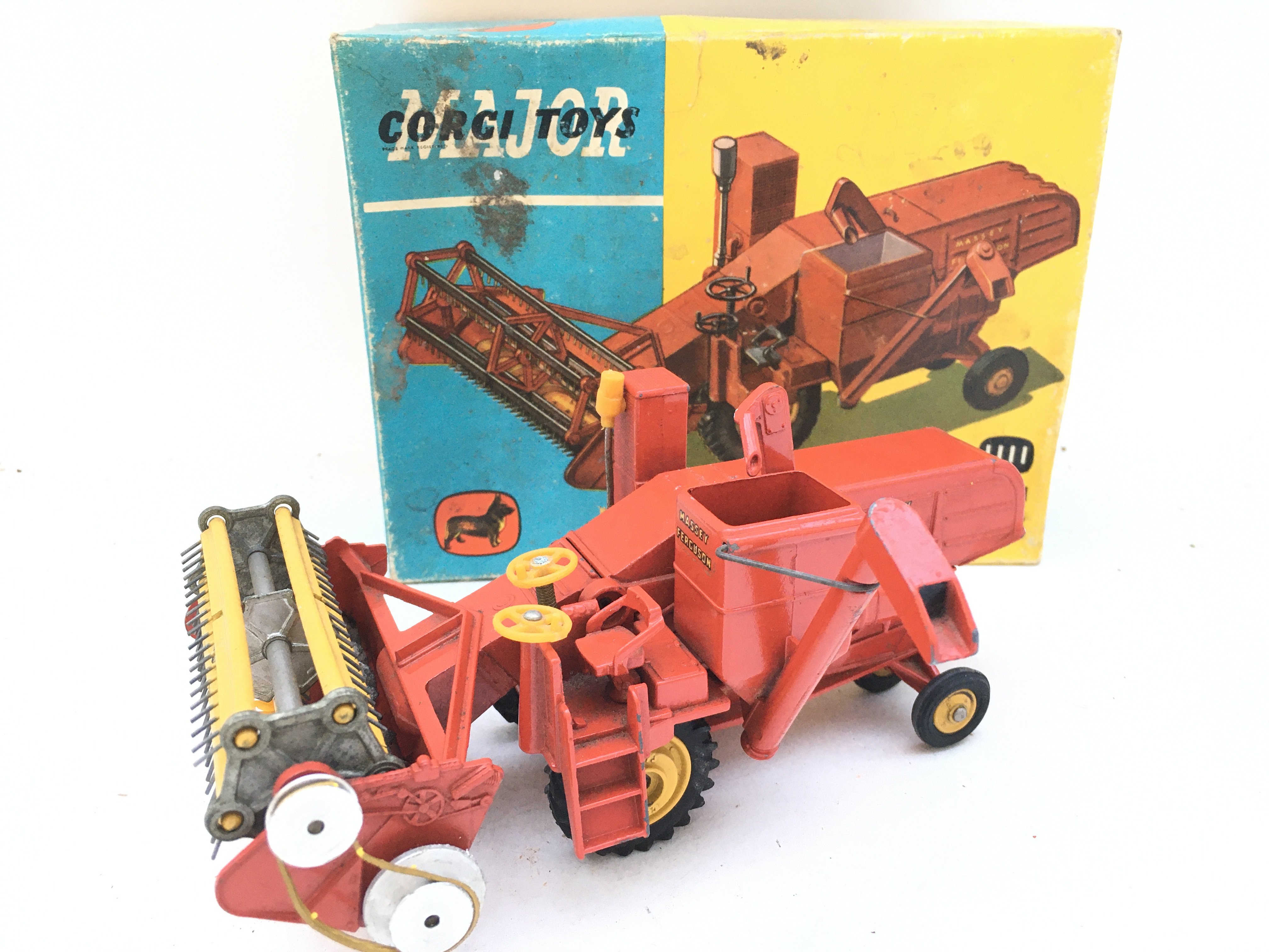 A Boxed Corgi Massey-Ferguson 780 Combine Harvester #1111.