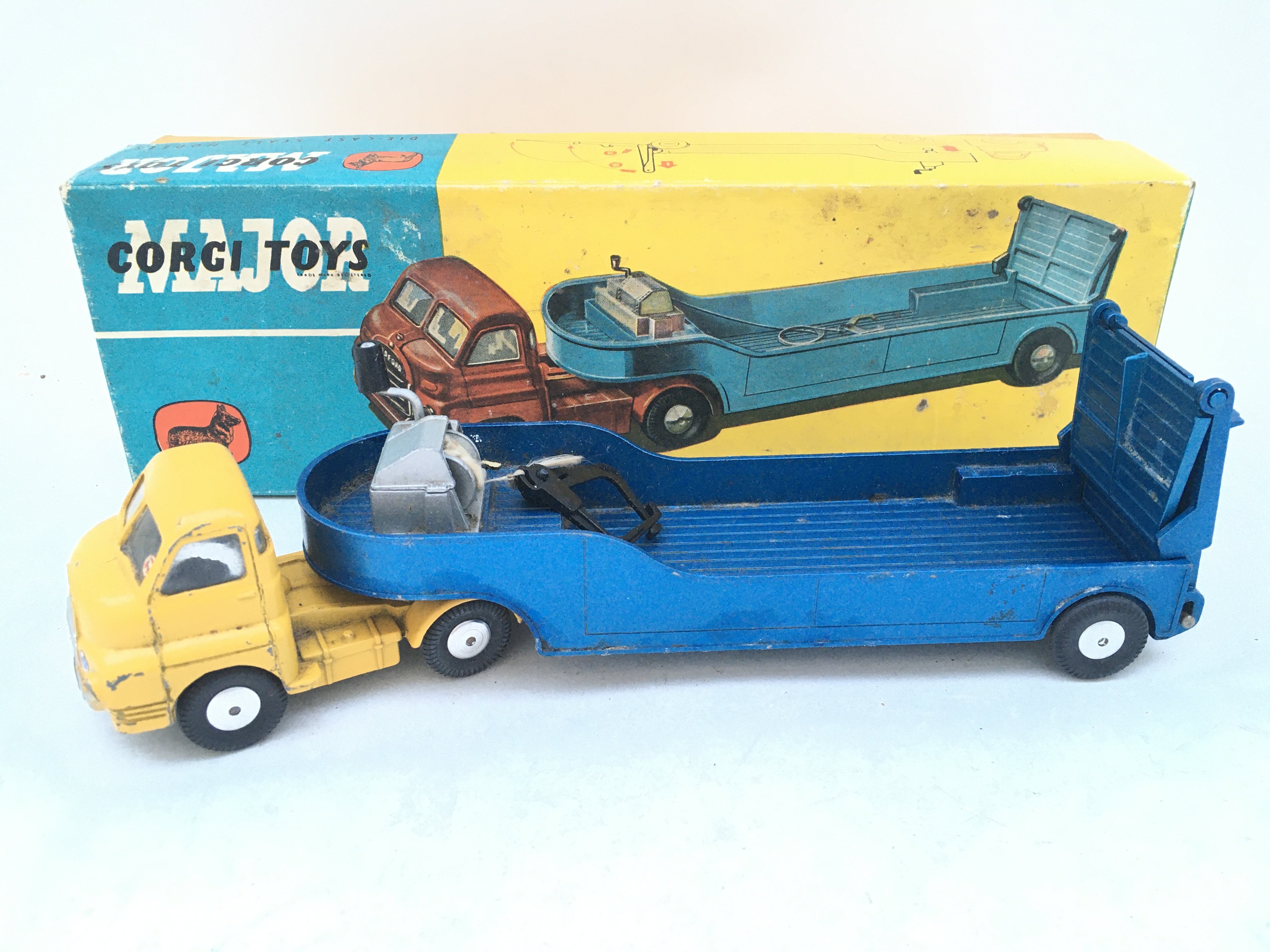 A Boxed Corgi Carrimore Low-Loader #1100.