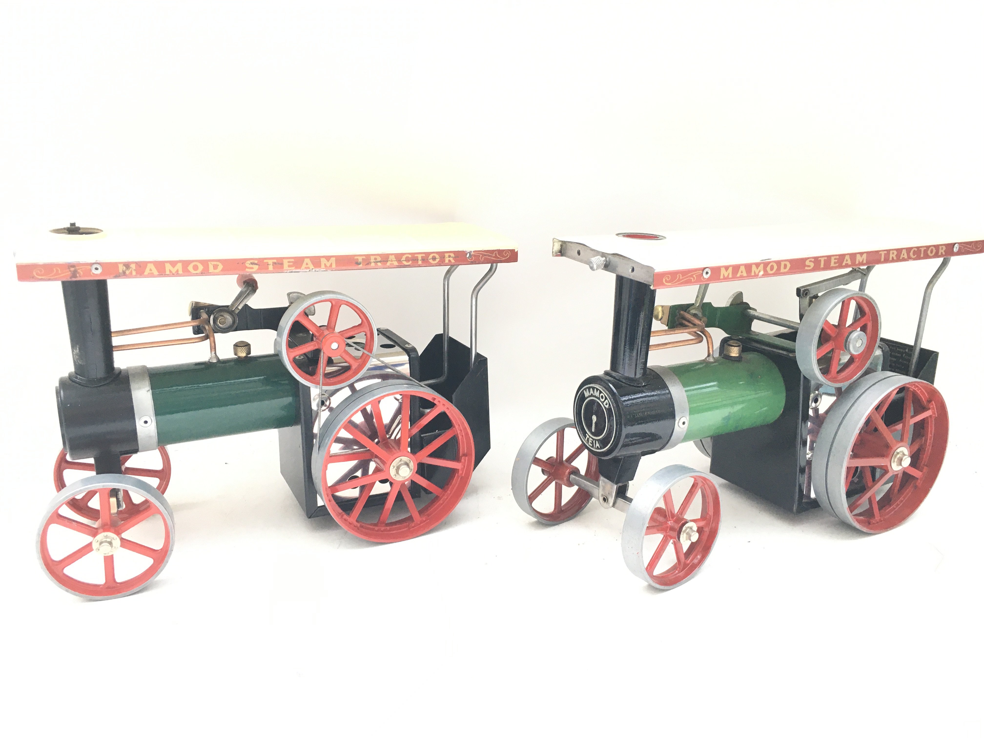 2 Unboxed Mamod Steam Tractors.(2).