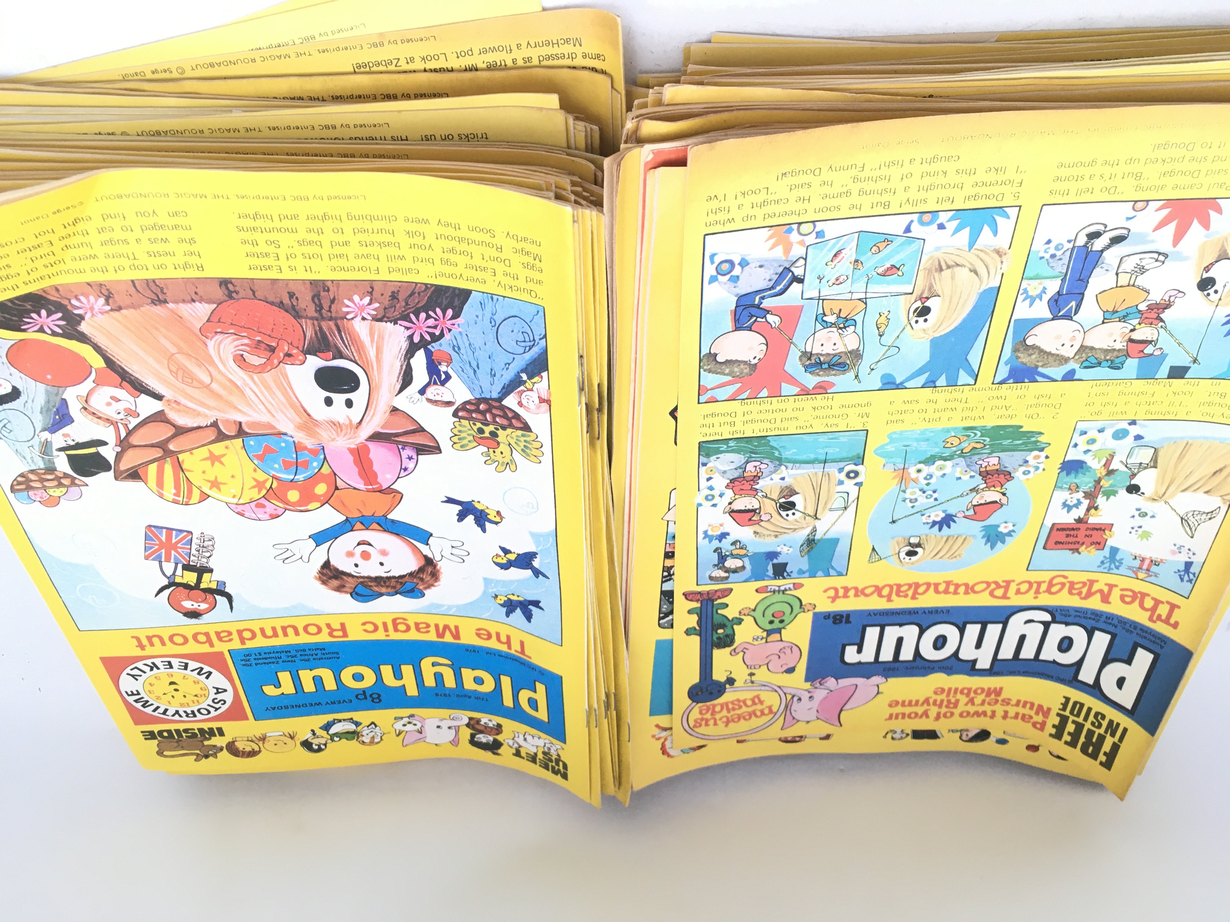 A Collection of Playhour Comics. Approximately 110. No Reserve.