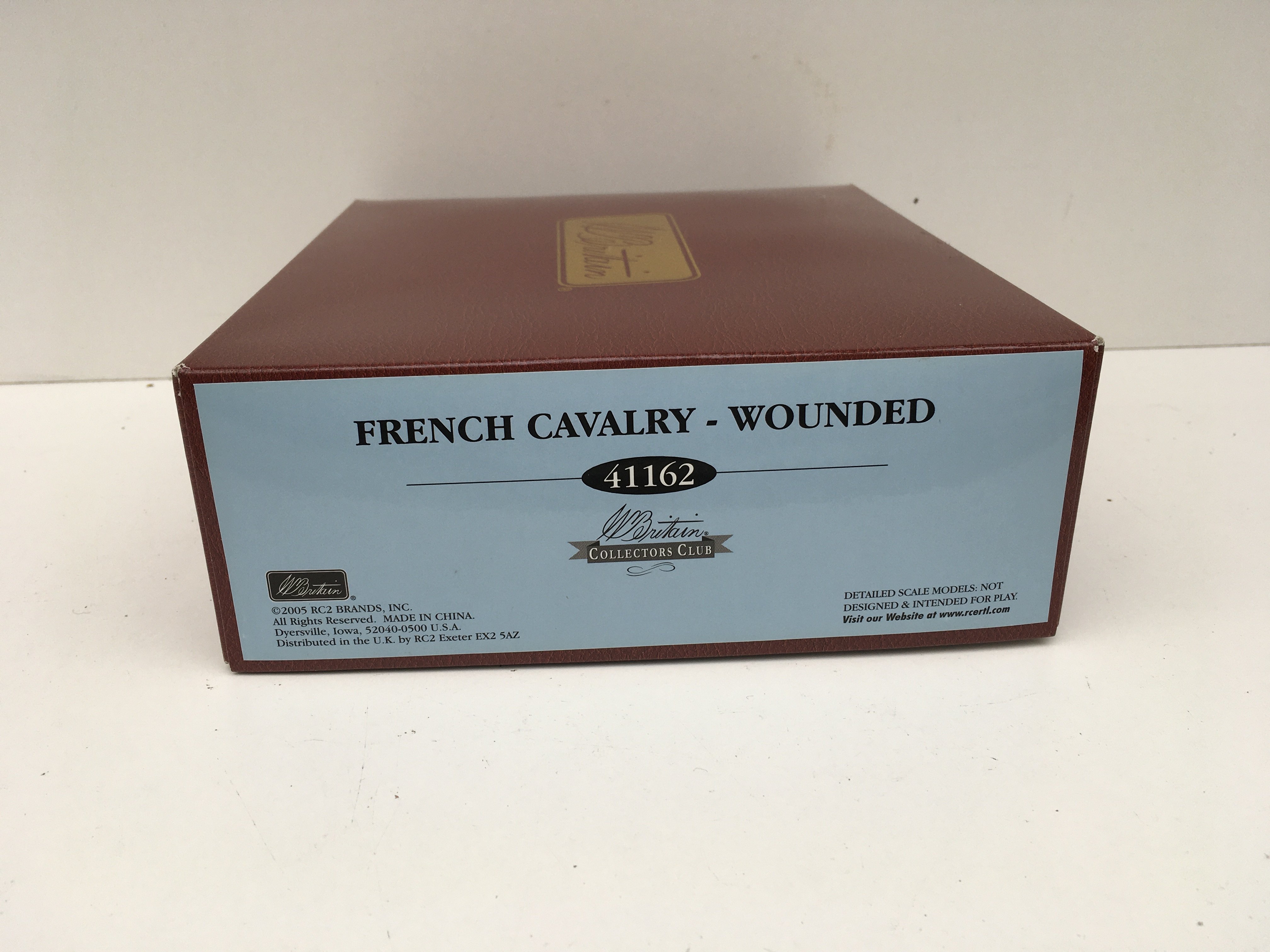 Boxed Britain Minature Military Model set no.41162 French Cavalry Wounded. No reserve